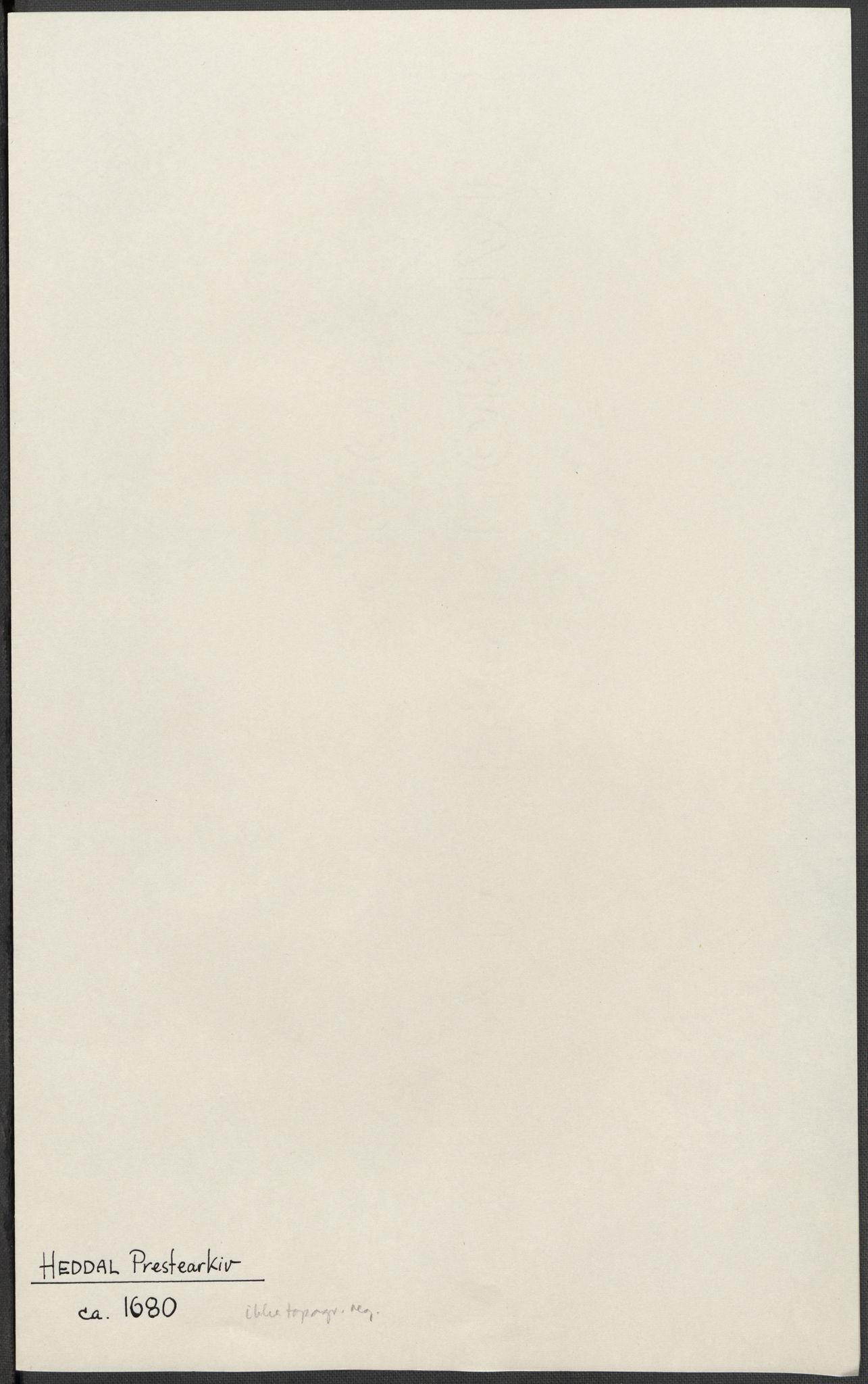 Riksarkivets diplomsamling, RA/EA-5965/F15/L0028: Prestearkiv - Telemark, 1572-1769, s. 187