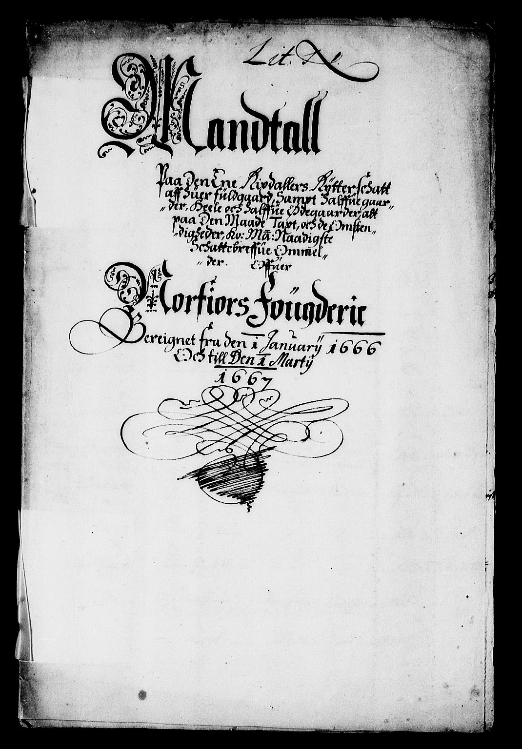 Rentekammeret inntil 1814, Reviderte regnskaper, Stiftamtstueregnskaper, Bergen stiftamt, RA/EA-6043/R/Rc/L0020: Bergen stiftamt, 1666