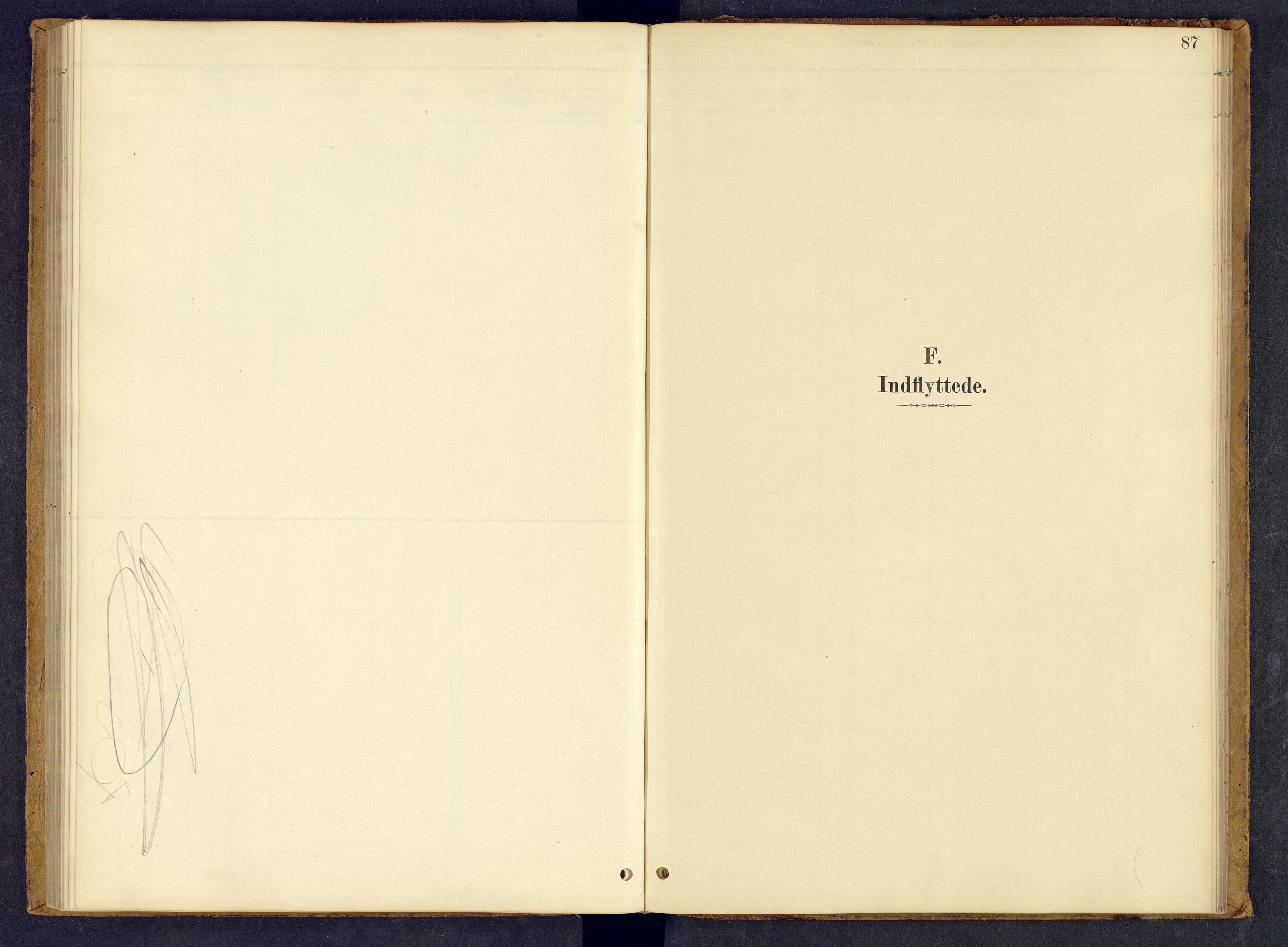 Tynset prestekontor, SAH/PREST-058/H/Ha/Hab/L0008: Klokkerbok nr. 8, 1884-1916, s. 87