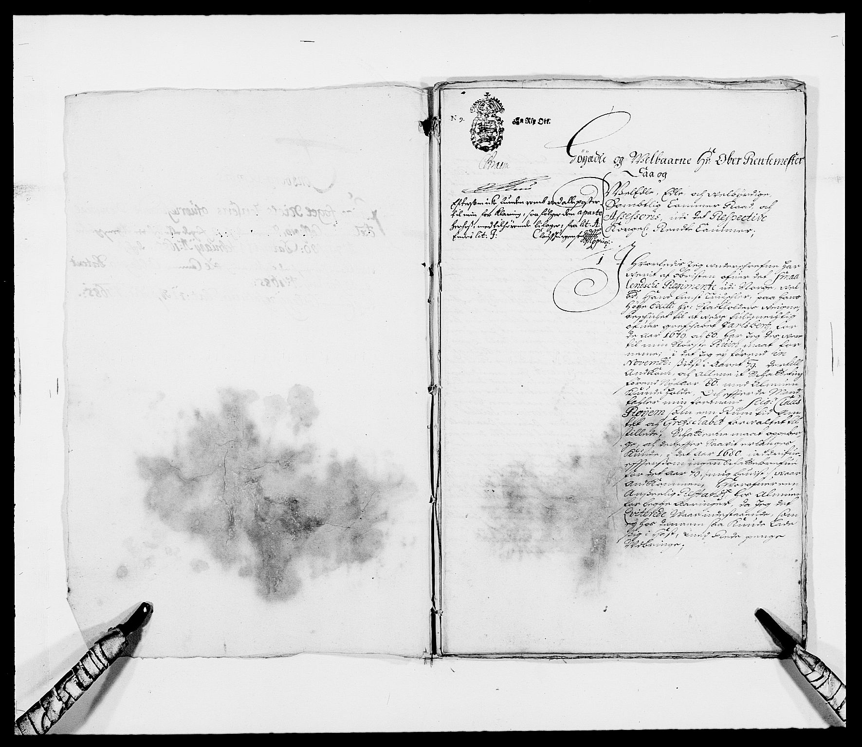 Rentekammeret inntil 1814, Reviderte regnskaper, Fogderegnskap, RA/EA-4092/R32/L1849: Fogderegnskap Jarlsberg grevskap, 1679-1680, s. 92