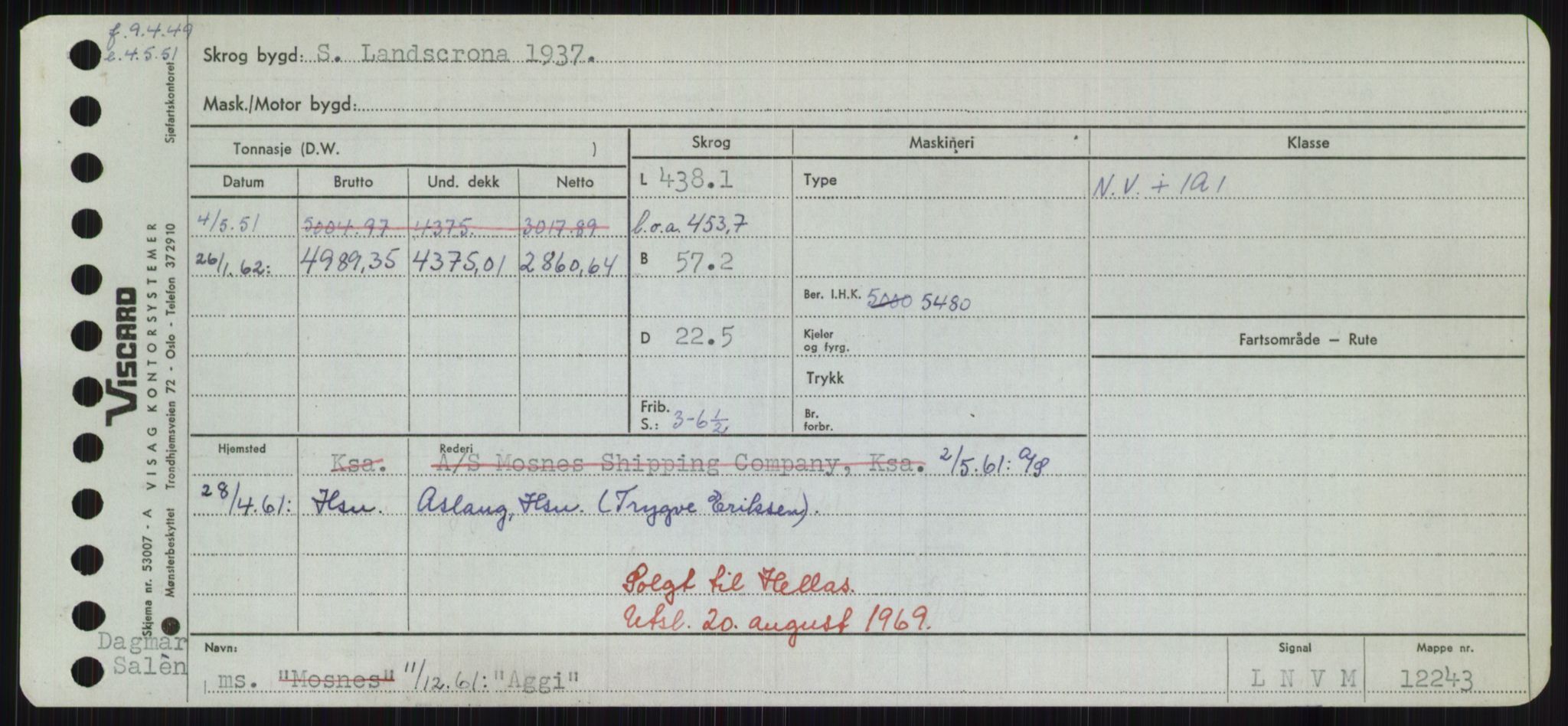 Sjøfartsdirektoratet med forløpere, Skipsmålingen, RA/S-1627/H/Hd/L0001: Fartøy, A-Anv, s. 129