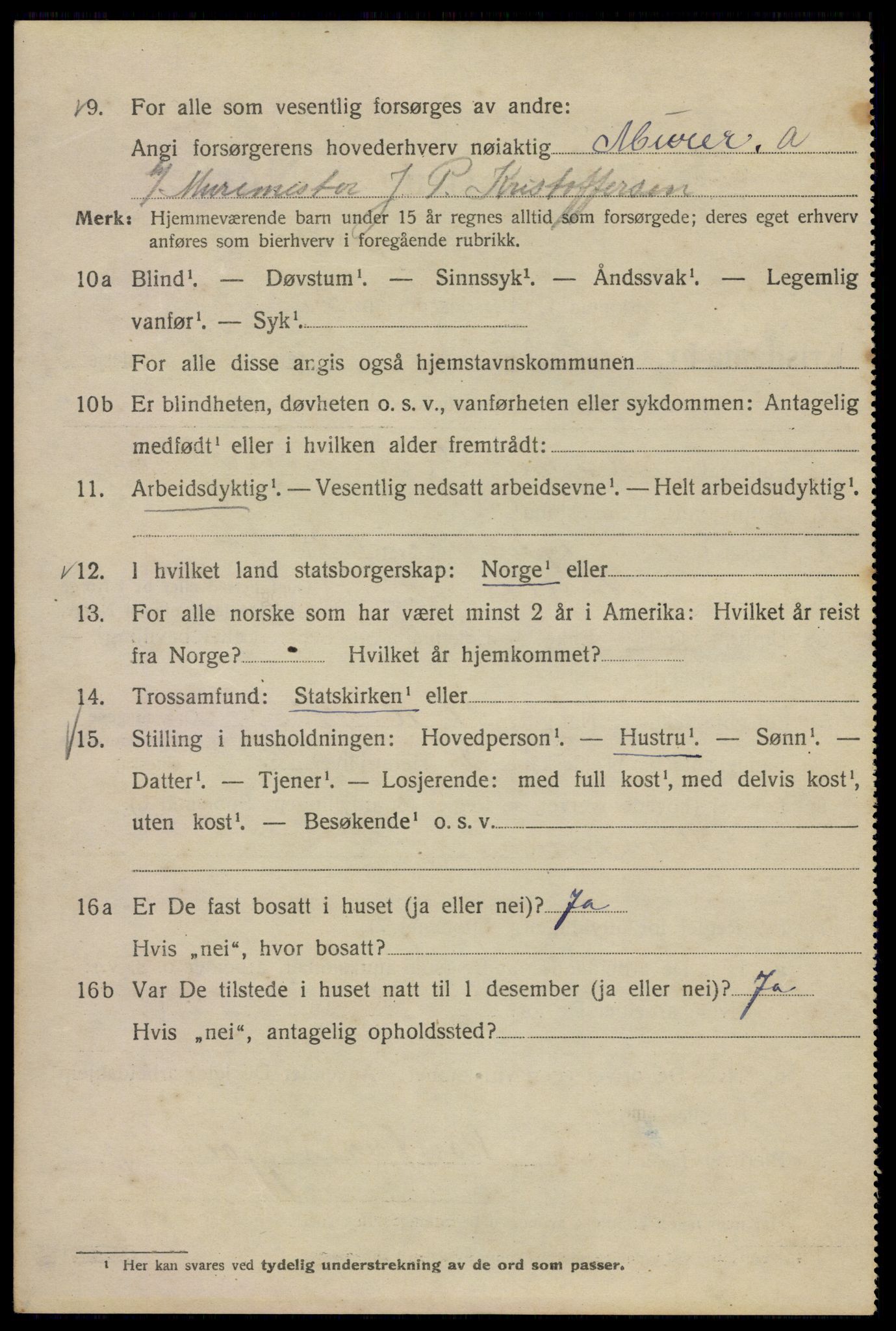 SAO, Folketelling 1920 for 0301 Kristiania kjøpstad, 1920, s. 361428