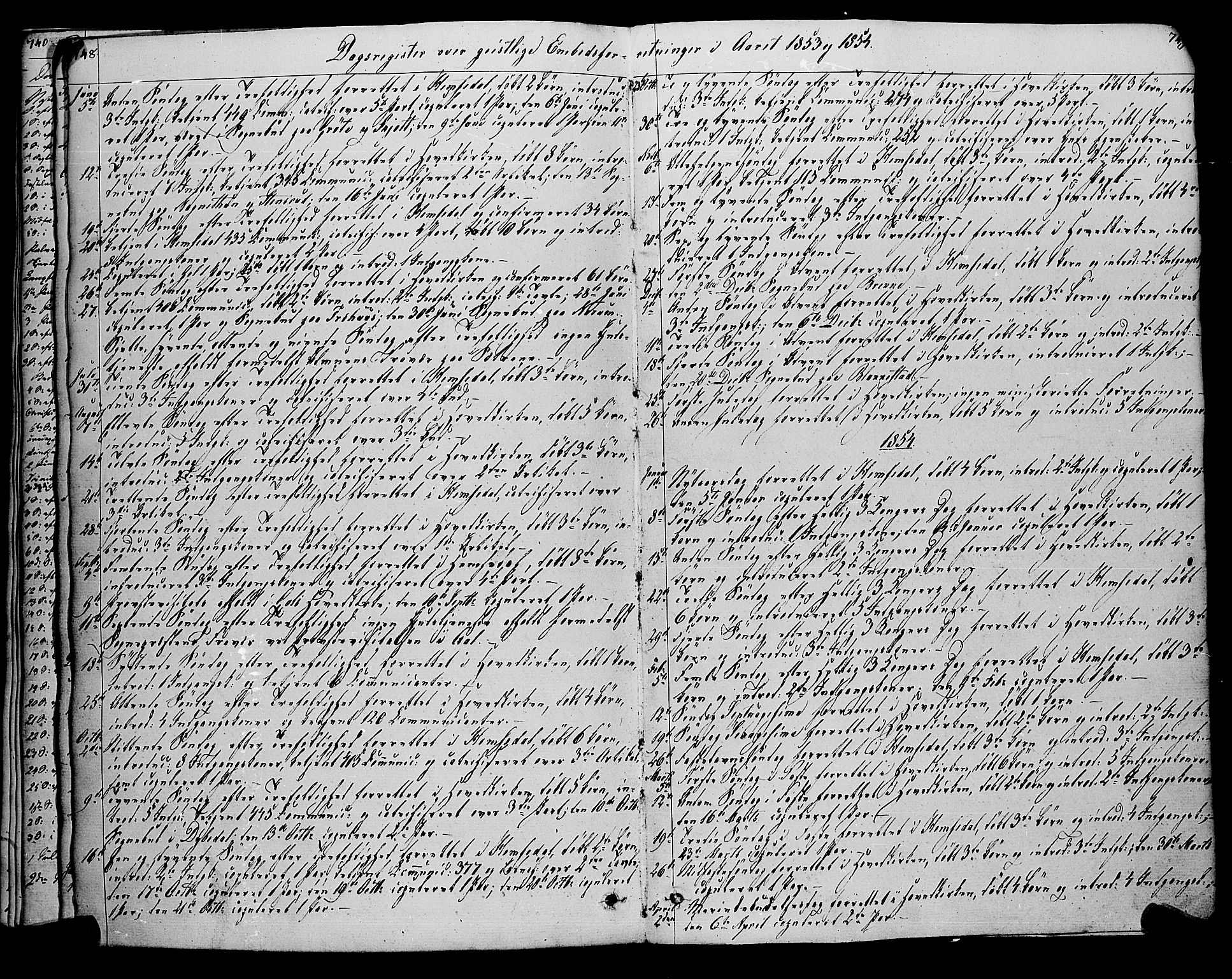 Gol kirkebøker, AV/SAKO-A-226/F/Fa/L0002: Ministerialbok nr. I 2, 1837-1863, s. 748-749