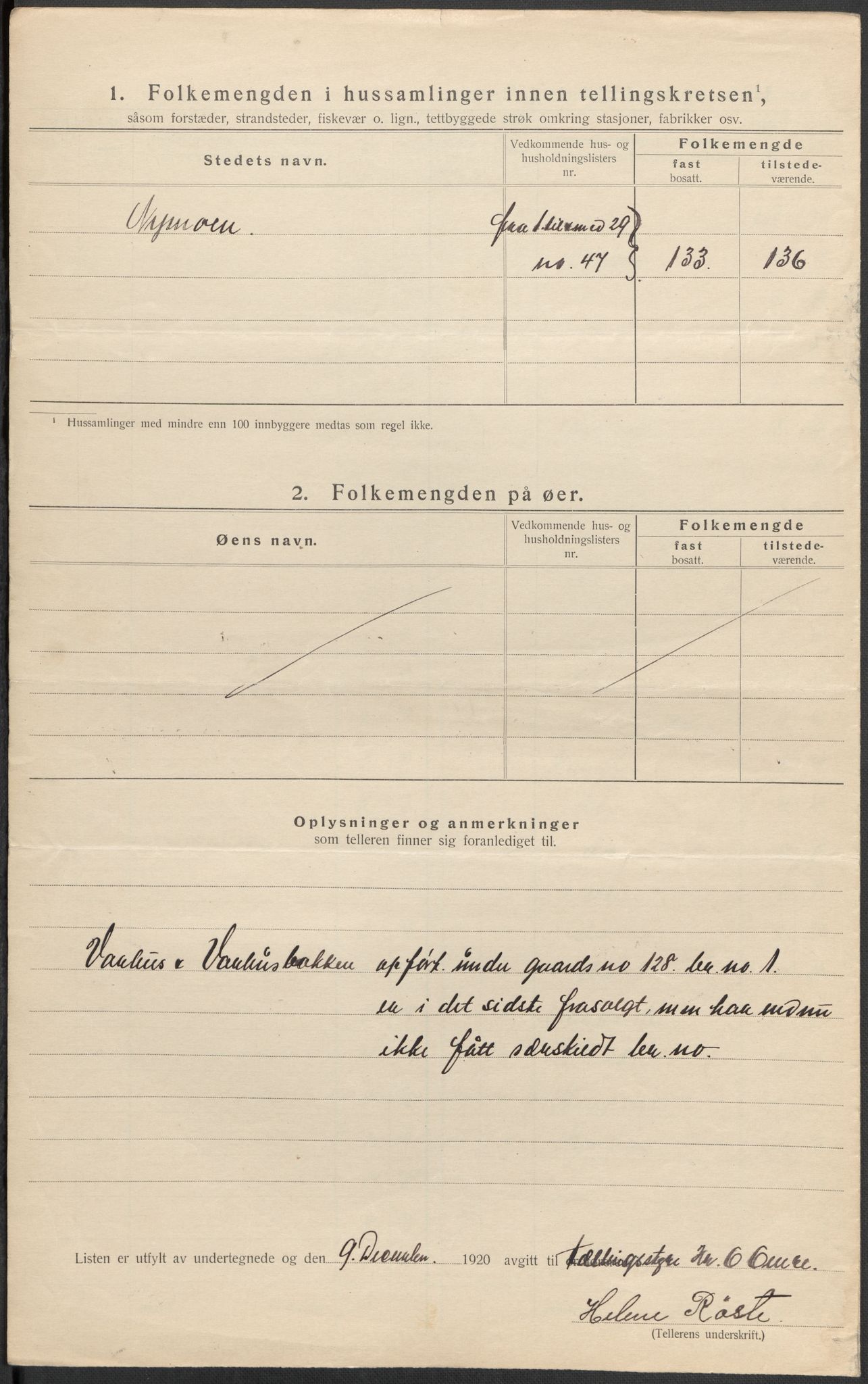 SAKO, Folketelling 1920 for 0623 Modum herred, 1920, s. 80