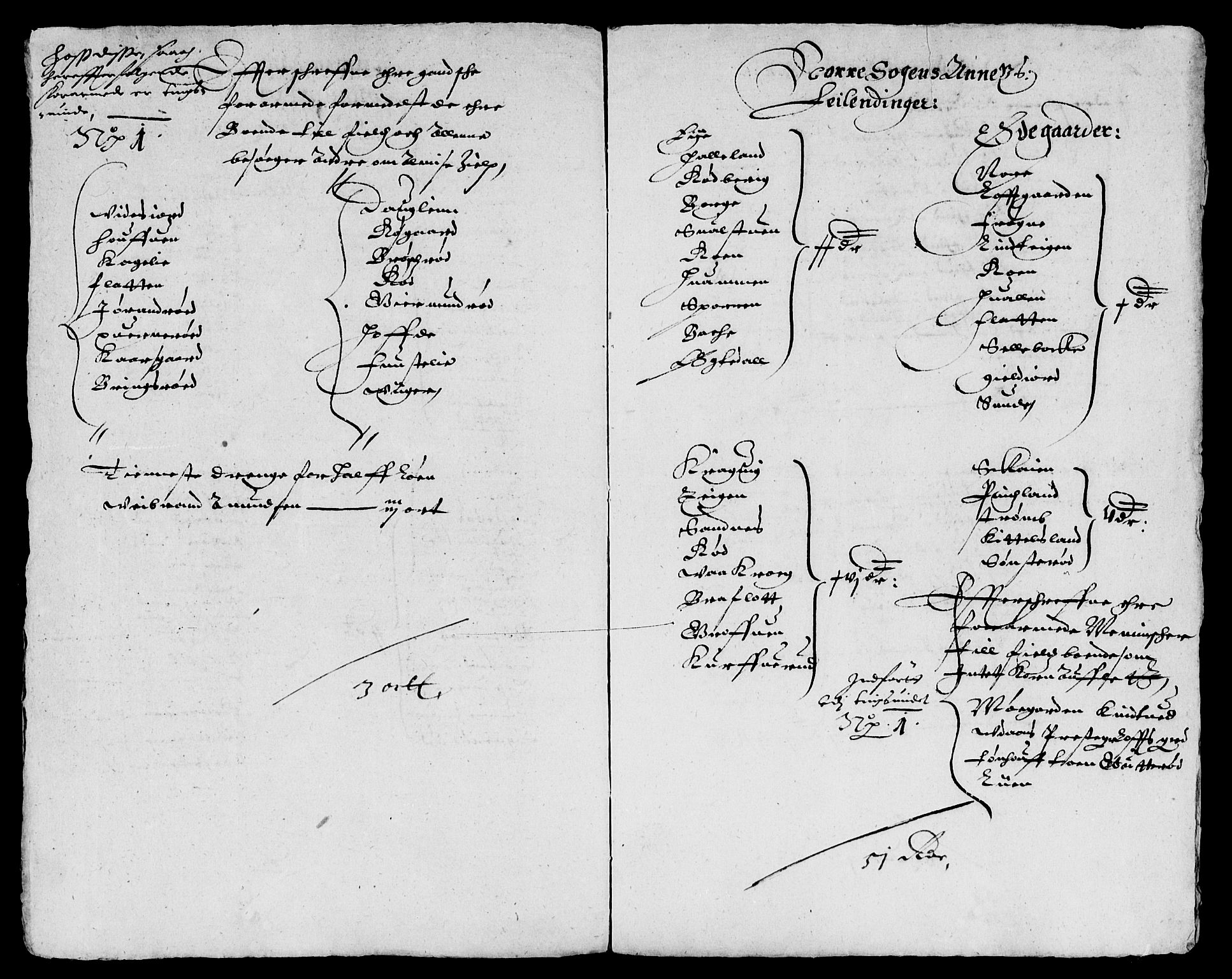 Rentekammeret inntil 1814, Reviderte regnskaper, Lensregnskaper, AV/RA-EA-5023/R/Rb/Rbn/L0001: Numedal og Sandsvær len, 1628-1638