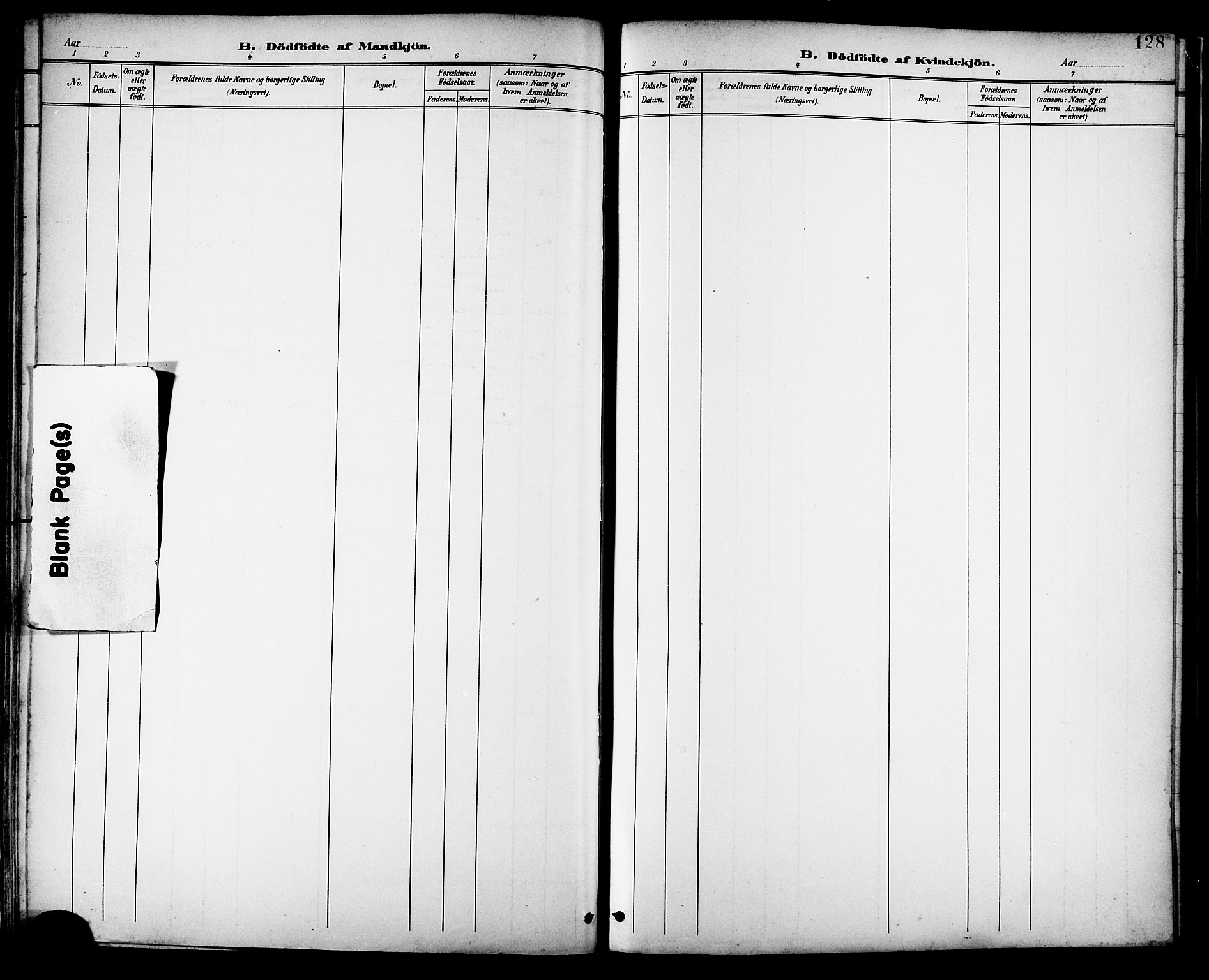 Ministerialprotokoller, klokkerbøker og fødselsregistre - Nordland, AV/SAT-A-1459/882/L1179: Ministerialbok nr. 882A01, 1886-1898, s. 128