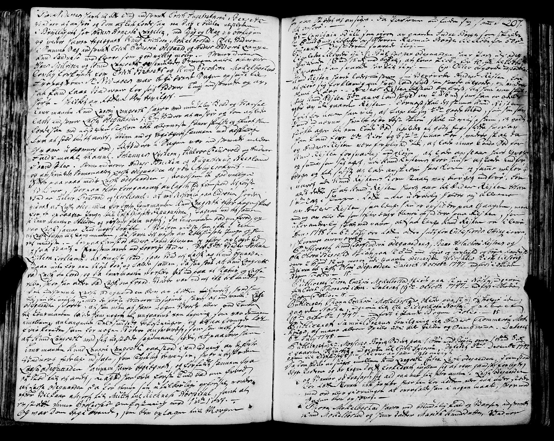 Romsdal sorenskriveri, AV/SAT-A-4149/1/1/1A/L0012: Tingbok, 1740-1749, s. 207b-208a