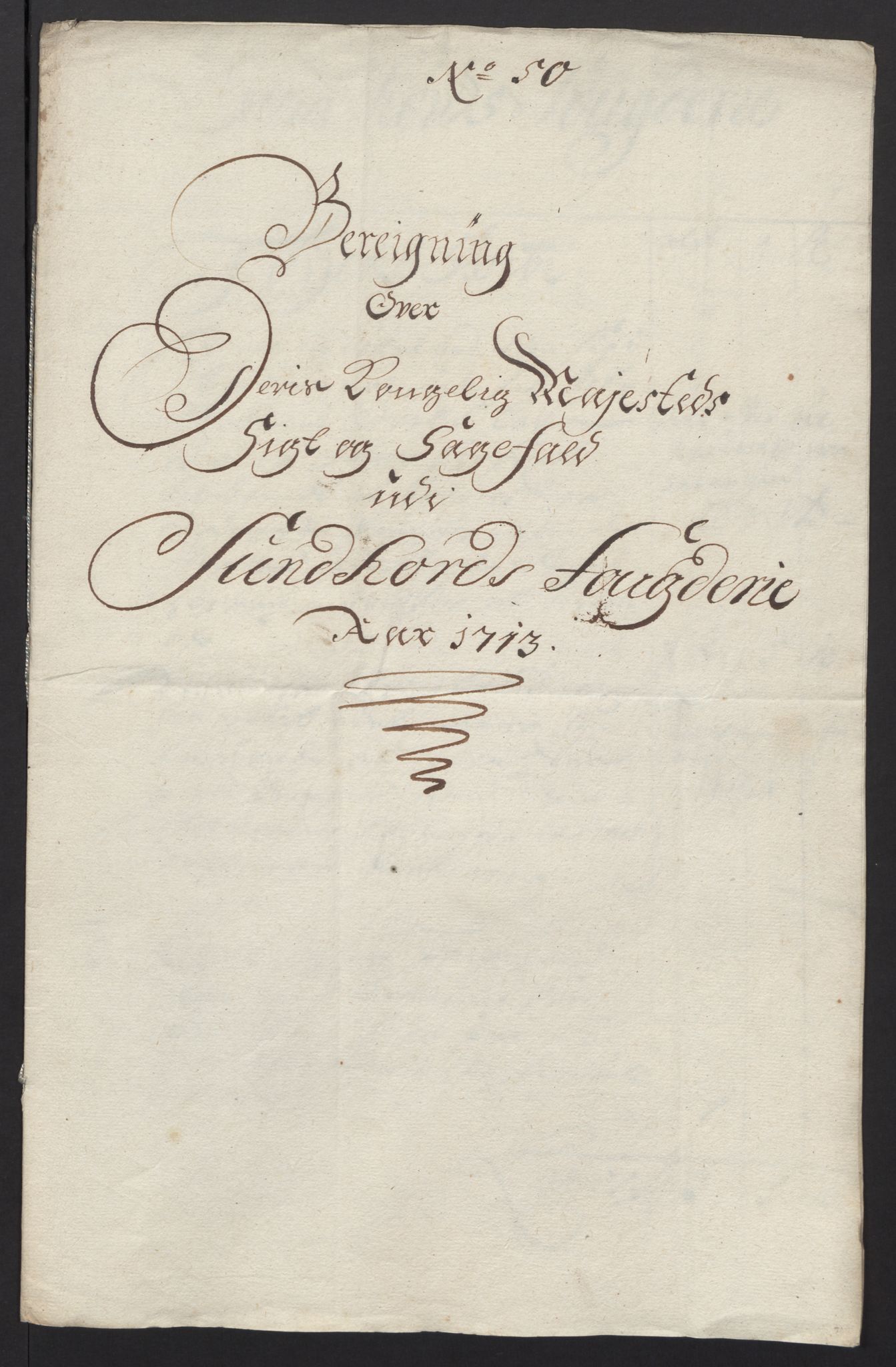 Rentekammeret inntil 1814, Reviderte regnskaper, Fogderegnskap, RA/EA-4092/R48/L2989: Fogderegnskap Sunnhordland og Hardanger, 1713, s. 267