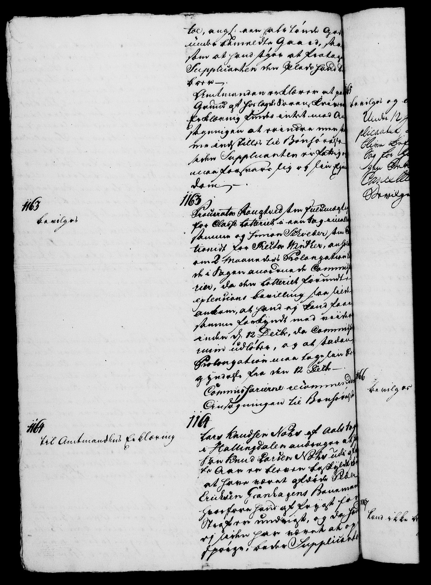 Danske Kanselli 1572-1799, AV/RA-EA-3023/H/Hc/Hca/L0002: Norske supplikker, 1772-1773