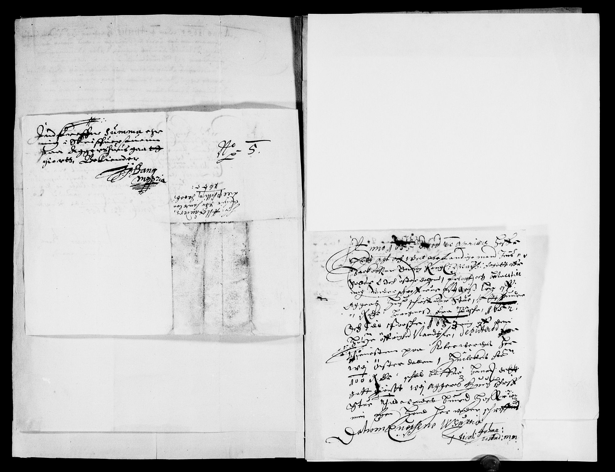 Rentekammeret inntil 1814, Reviderte regnskaper, Lensregnskaper, AV/RA-EA-5023/R/Rb/Rba/L0226: Akershus len, 1653-1656