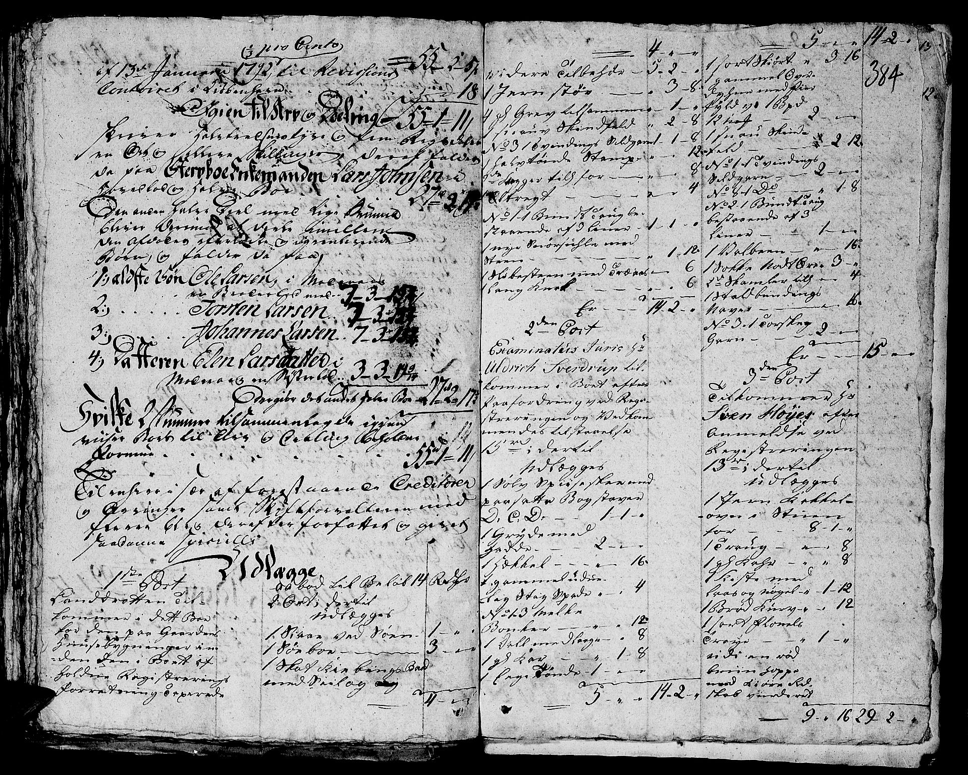 Namdal sorenskriveri, AV/SAT-A-4133/1/3/3A/L0023: Skifteprotokoll nr. 17b, 1799, s. 383b-384a