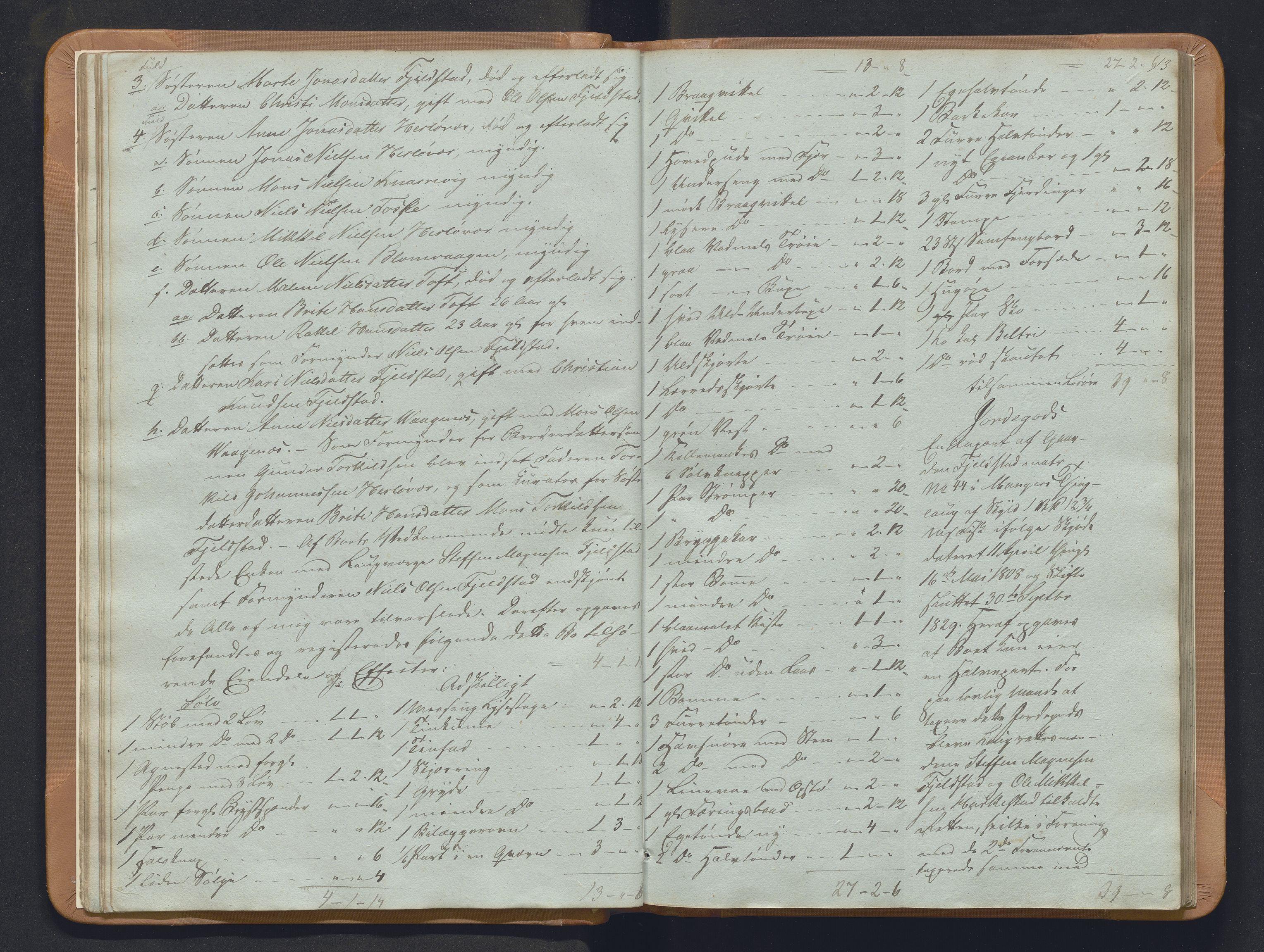 Nordhordland sorenskrivar, SAB/A-2901/1/H/Hb/L0018: Registreringsprotokollar, 1853-1856, s. 13