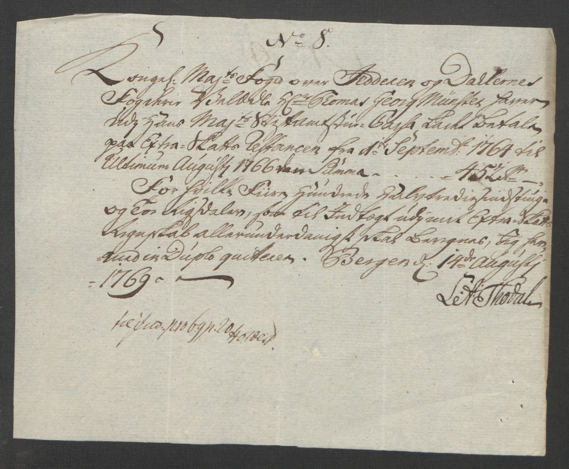 Rentekammeret inntil 1814, Reviderte regnskaper, Fogderegnskap, AV/RA-EA-4092/R46/L2836: Ekstraskatten Jæren og Dalane, 1764-1766, s. 296