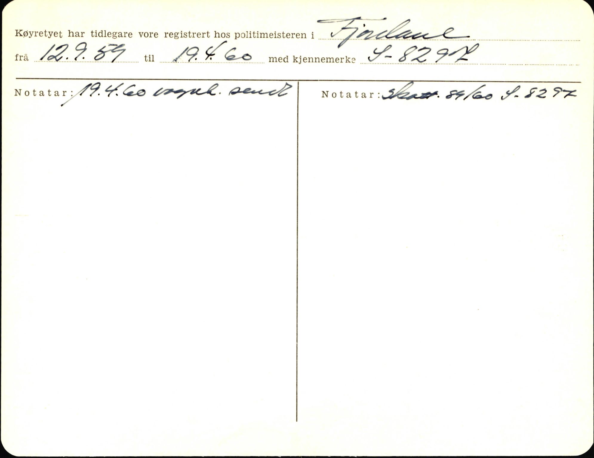 Statens vegvesen, Sogn og Fjordane vegkontor, AV/SAB-A-5301/4/F/L0004: Registerkort utmeldte Fjordane S2500-2700, S7200-7899, 1930-1961, s. 110