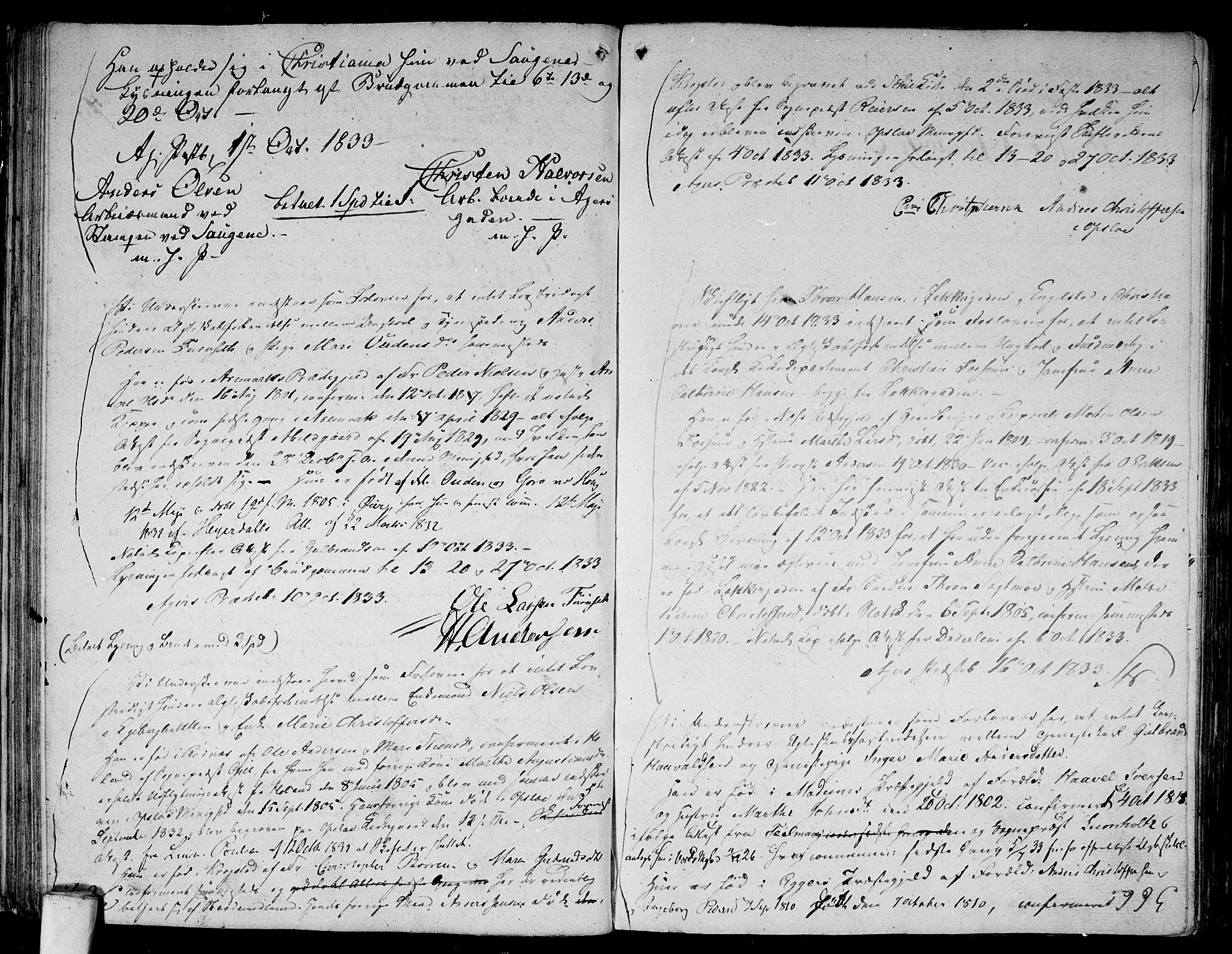 Aker prestekontor kirkebøker, AV/SAO-A-10861/F/L0014b: Ministerialbok nr. 14B, 1820-1834