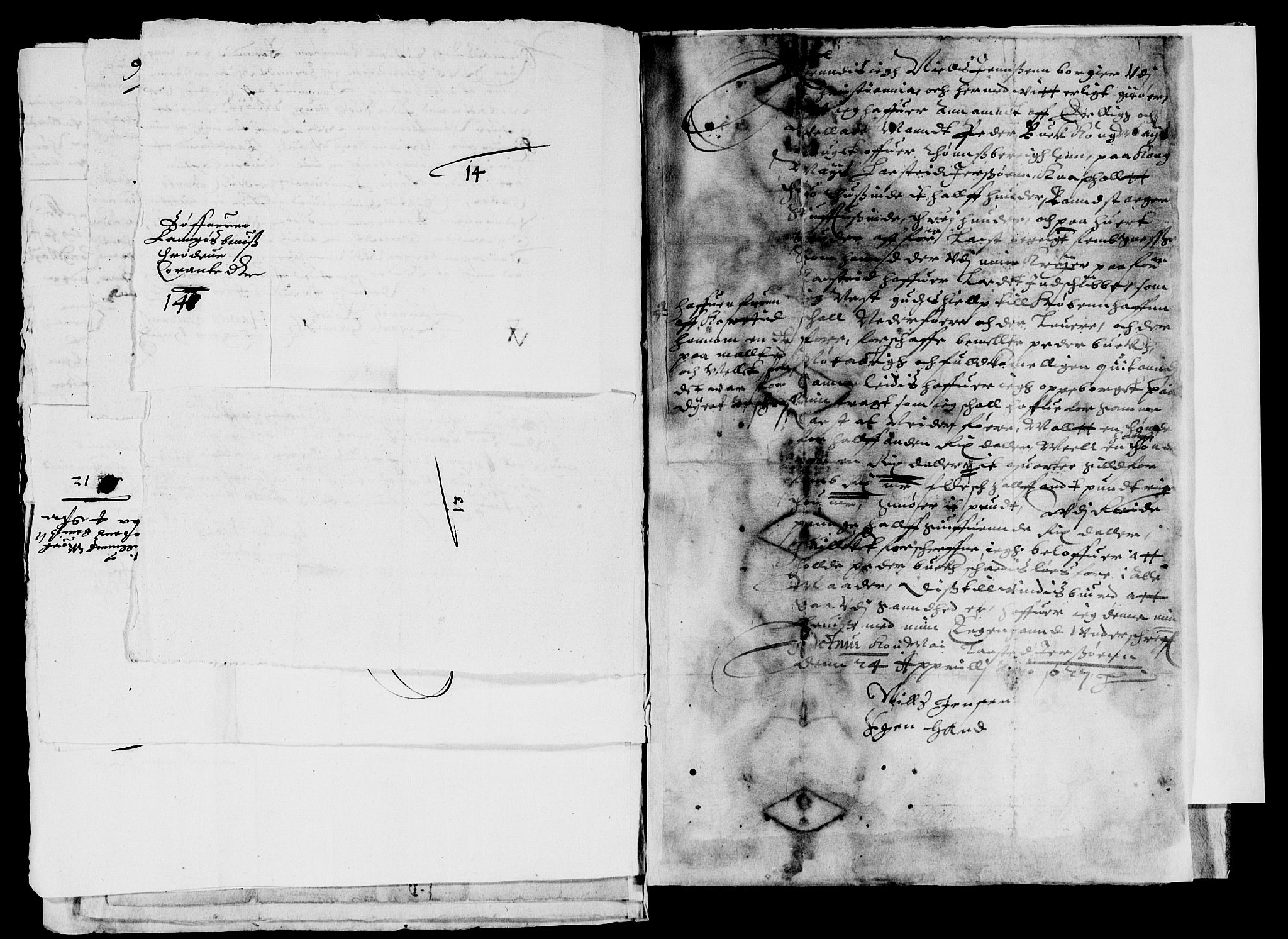 Rentekammeret inntil 1814, Reviderte regnskaper, Lensregnskaper, AV/RA-EA-5023/R/Rb/Rbo/L0007: Tønsberg len, 1624-1627