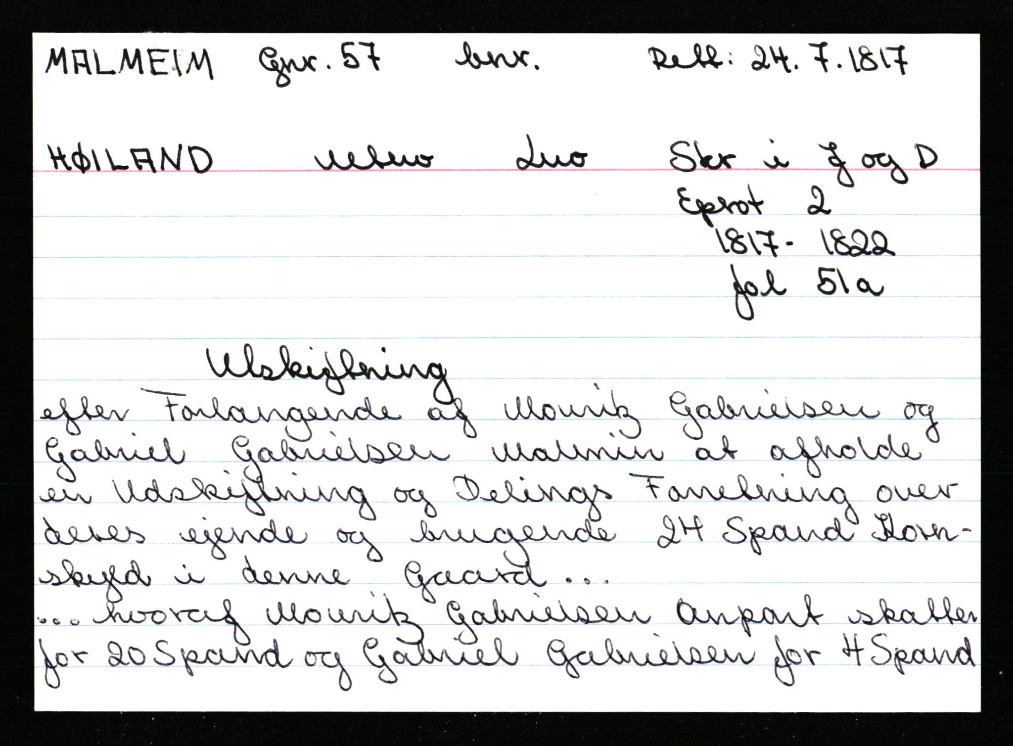 Statsarkivet i Stavanger, AV/SAST-A-101971/03/Y/Ym/L0037: Åstedskort sortert etter gårdsnavn: Lædre - Mauland, 1600-1950, s. 388