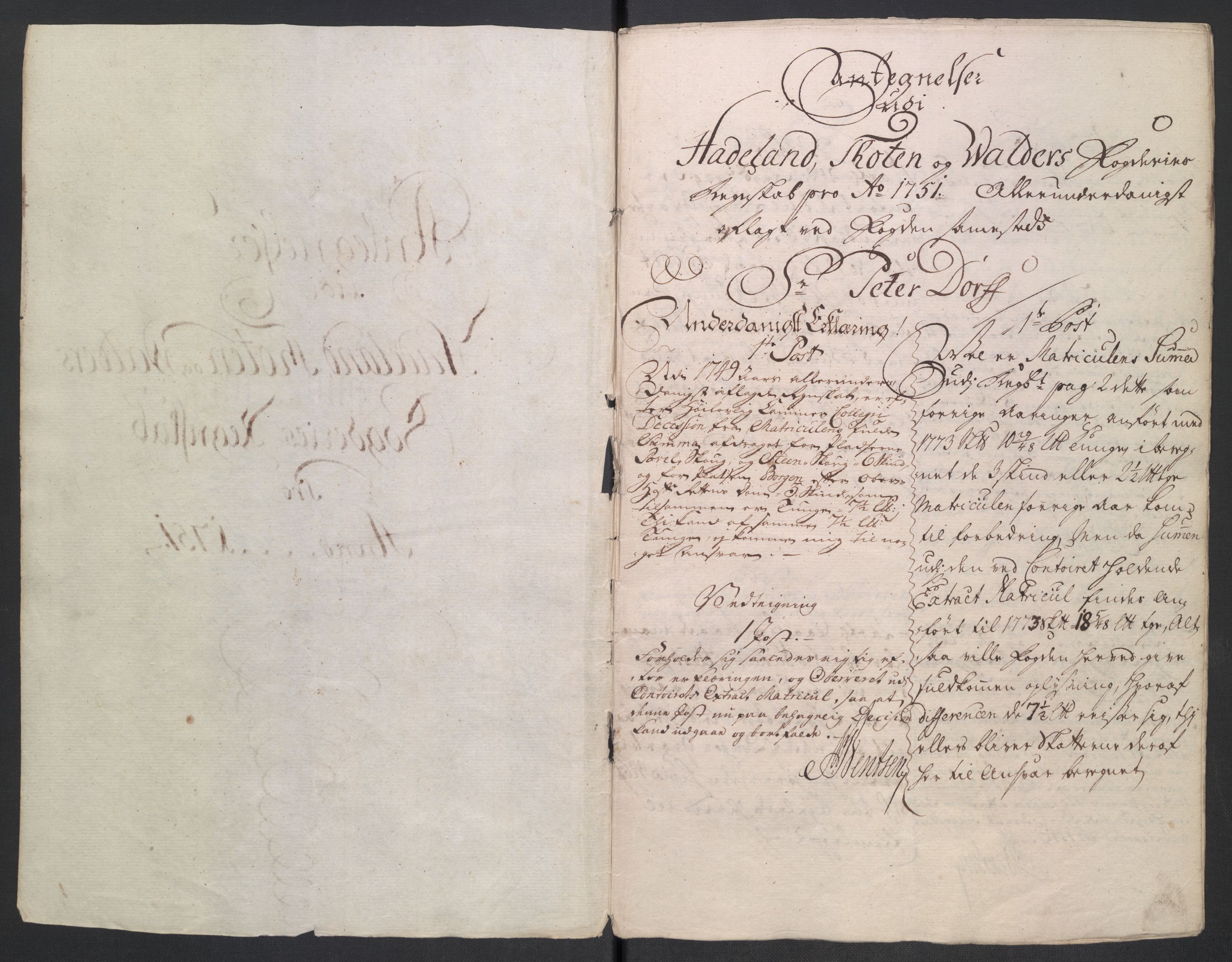 Rentekammeret inntil 1814, Reviderte regnskaper, Fogderegnskap, RA/EA-4092/R18/L1348: Fogderegnskap Hadeland, Toten og Valdres, 1750-1751, s. 638