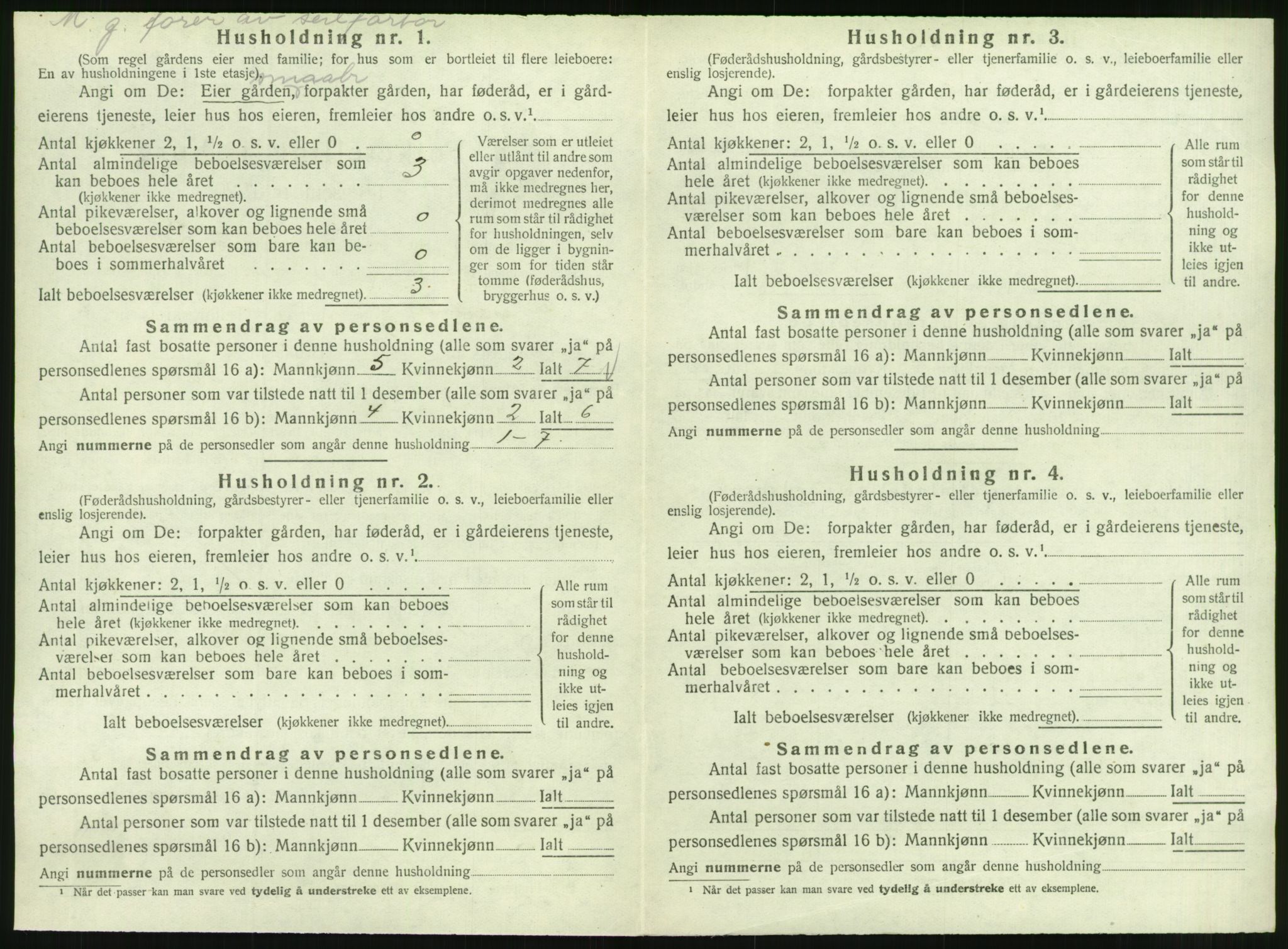 SAT, Folketelling 1920 for 1572 Tustna herred, 1920, s. 446