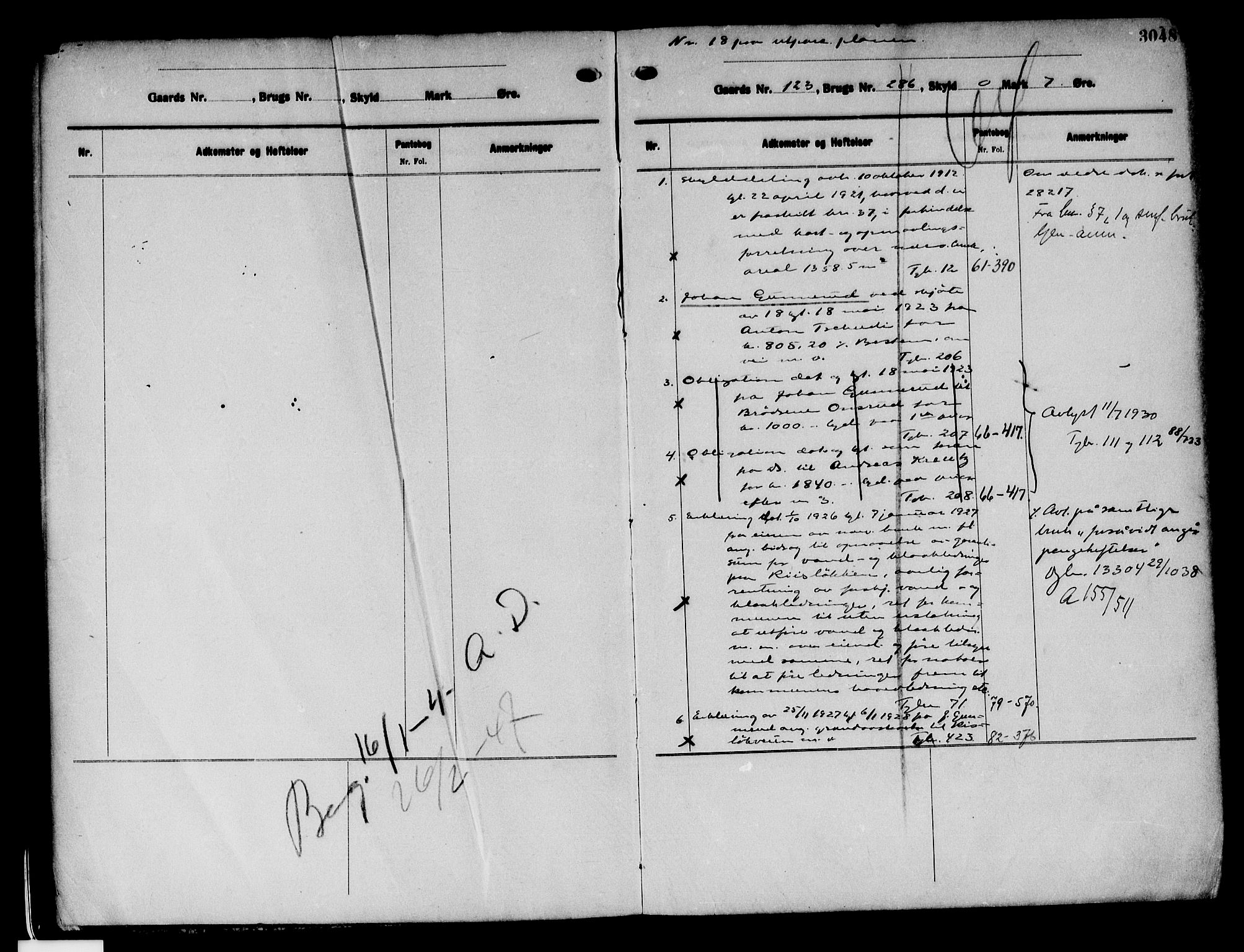 Aker herredsskriveri, AV/SAO-A-10896/G/Ga/Gab/Gaba/L0052: Panteregister nr. I 52, 1921-1950, s. 30481