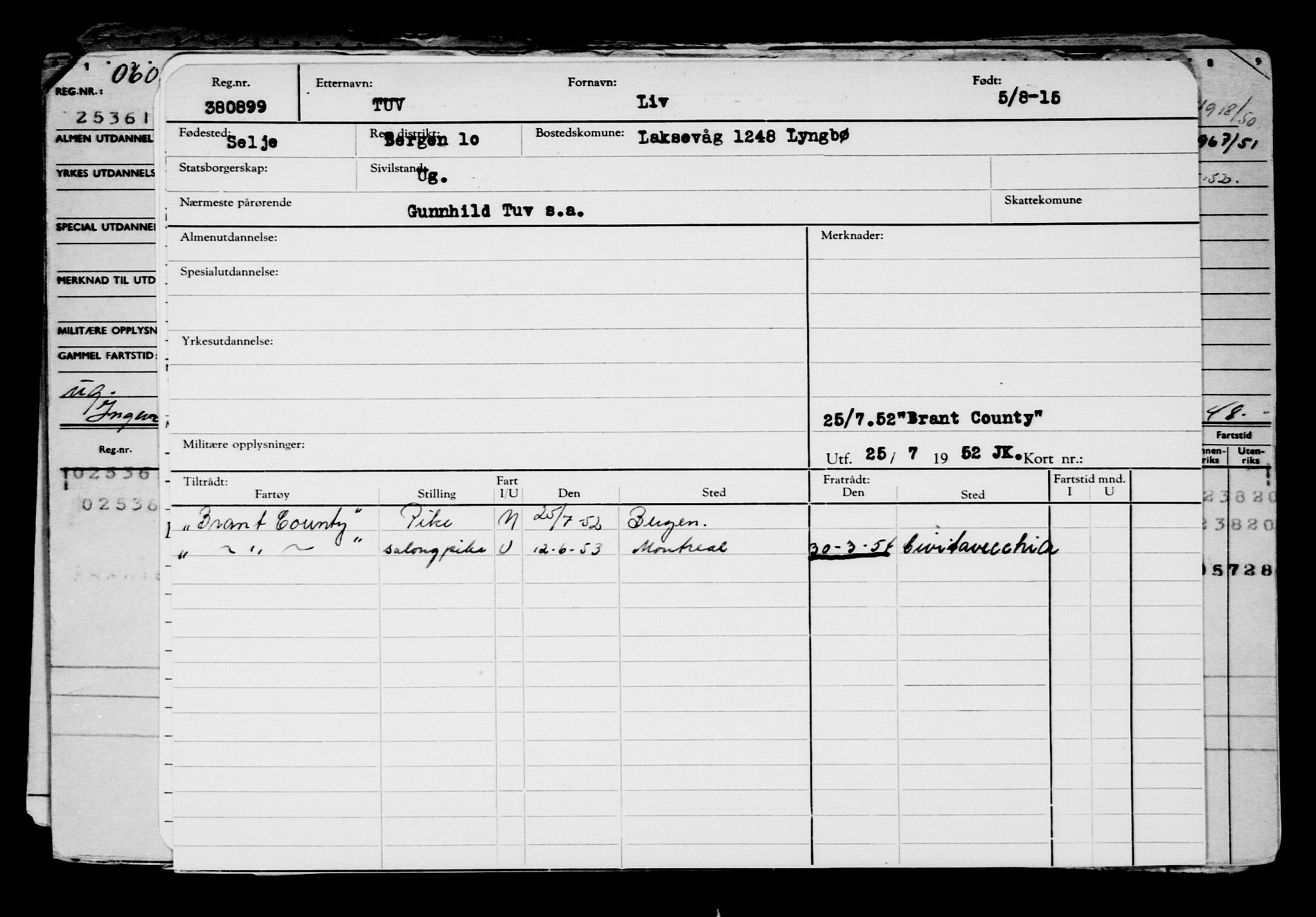 Direktoratet for sjømenn, AV/RA-S-3545/G/Gb/L0131: Hovedkort, 1915, s. 637