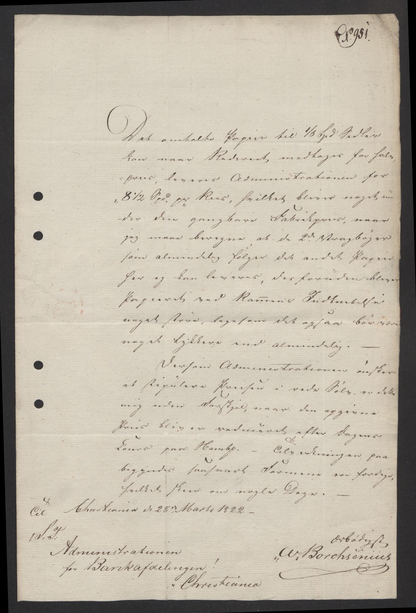 Norges Bank, Direksjonsarkivet I, AV/RA-S-3160/E/L0032: Hovedsetet, 1821-1921, s. 486