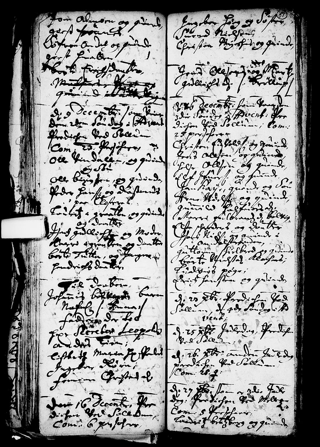 Solum kirkebøker, AV/SAKO-A-306/F/Fa/L0001: Ministerialbok nr. I 1, 1701-1716, s. 51