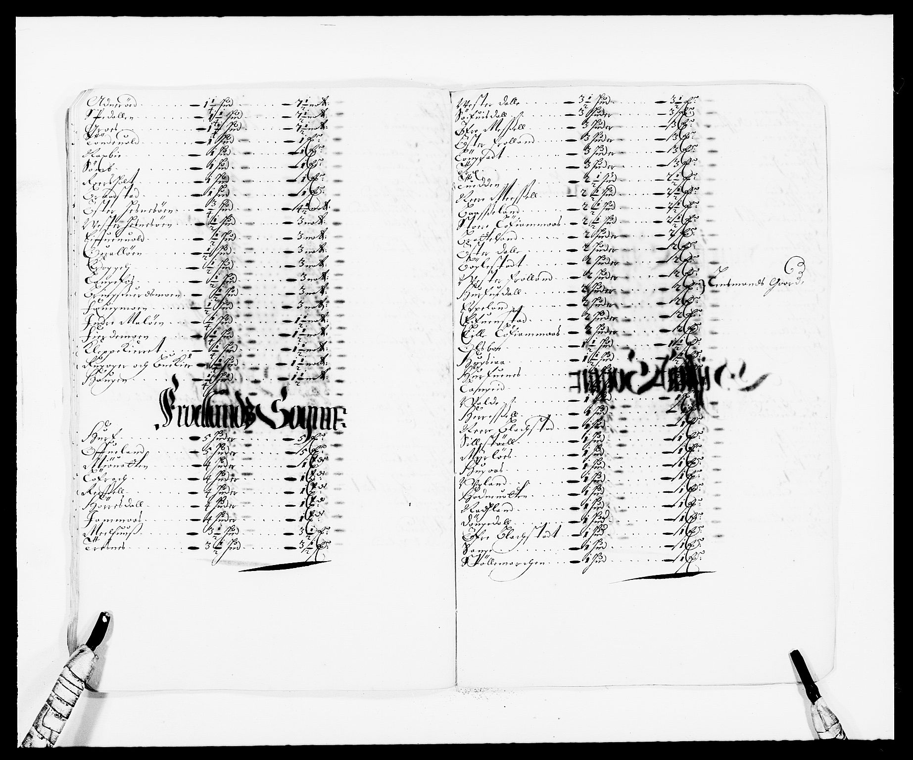 Rentekammeret inntil 1814, Reviderte regnskaper, Fogderegnskap, AV/RA-EA-4092/R39/L2301: Fogderegnskap Nedenes, 1675-1676, s. 256