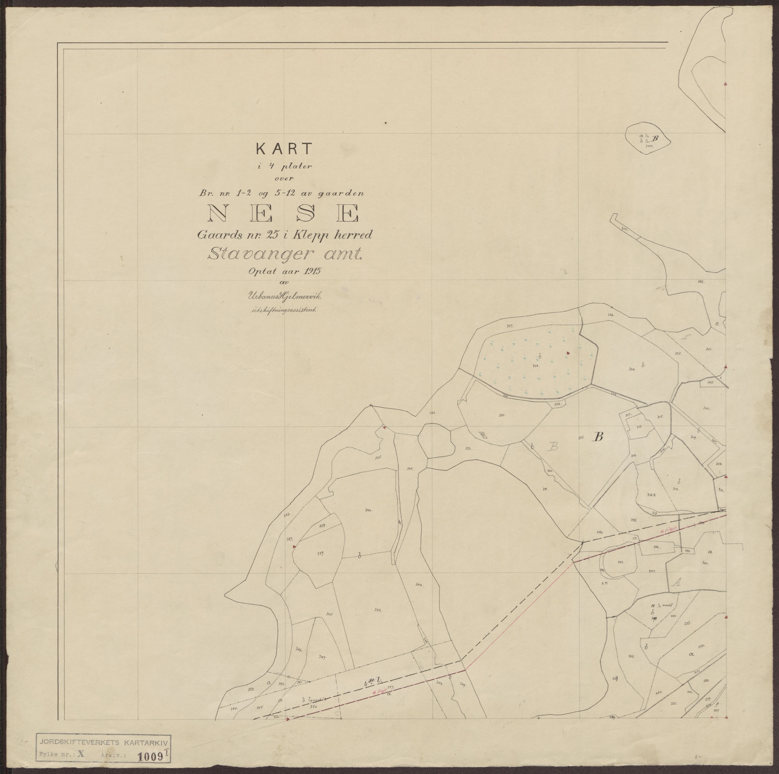 Jordskifteverkets kartarkiv, AV/RA-S-3929/T, 1859-1988, s. 1157