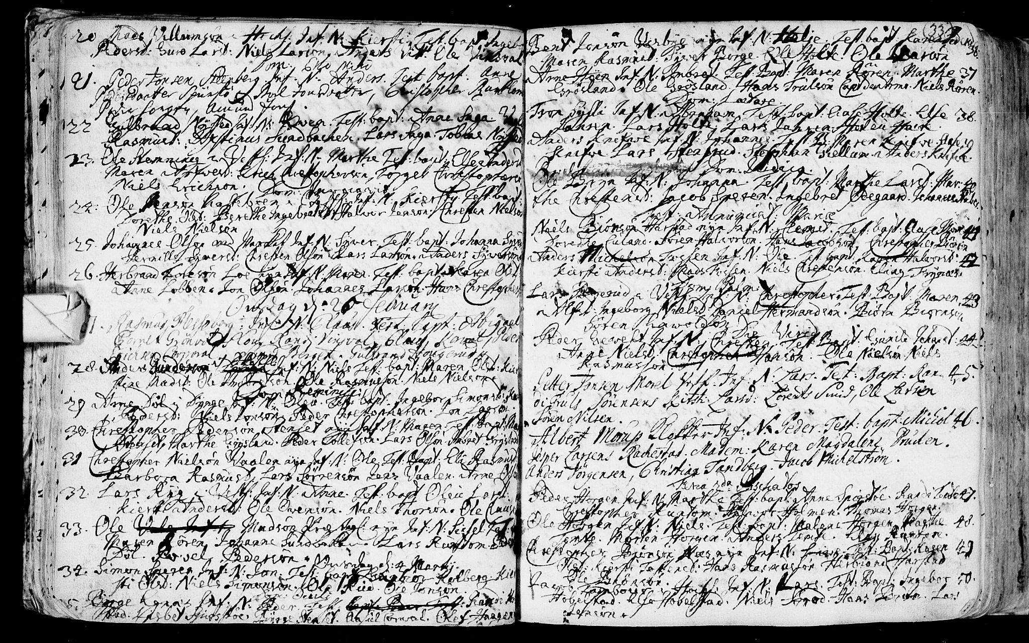 Eiker kirkebøker, AV/SAKO-A-4/F/Fa/L0003: Ministerialbok nr. I 3, 1724-1753, s. 33