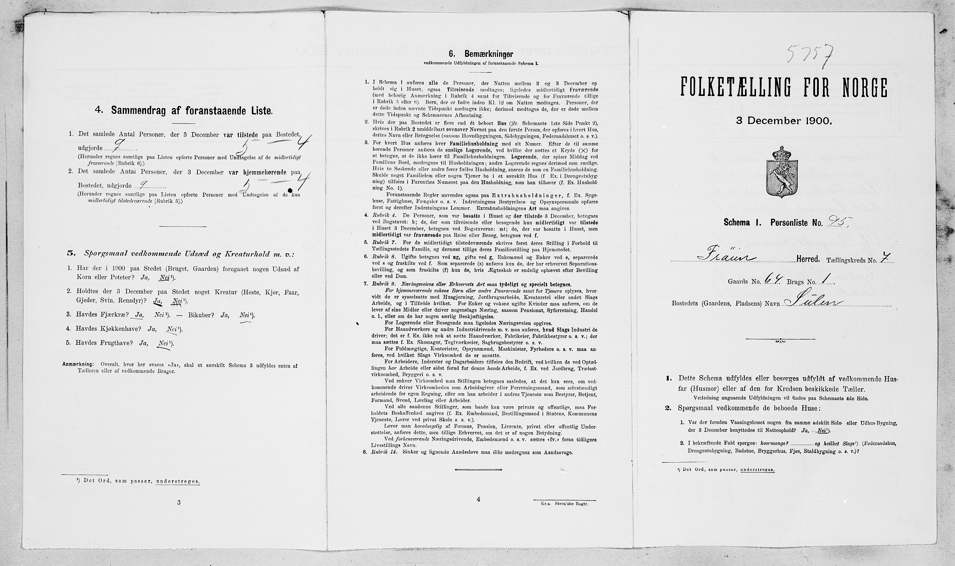SAT, Folketelling 1900 for 1619 Frøya herred, 1900, s. 1183