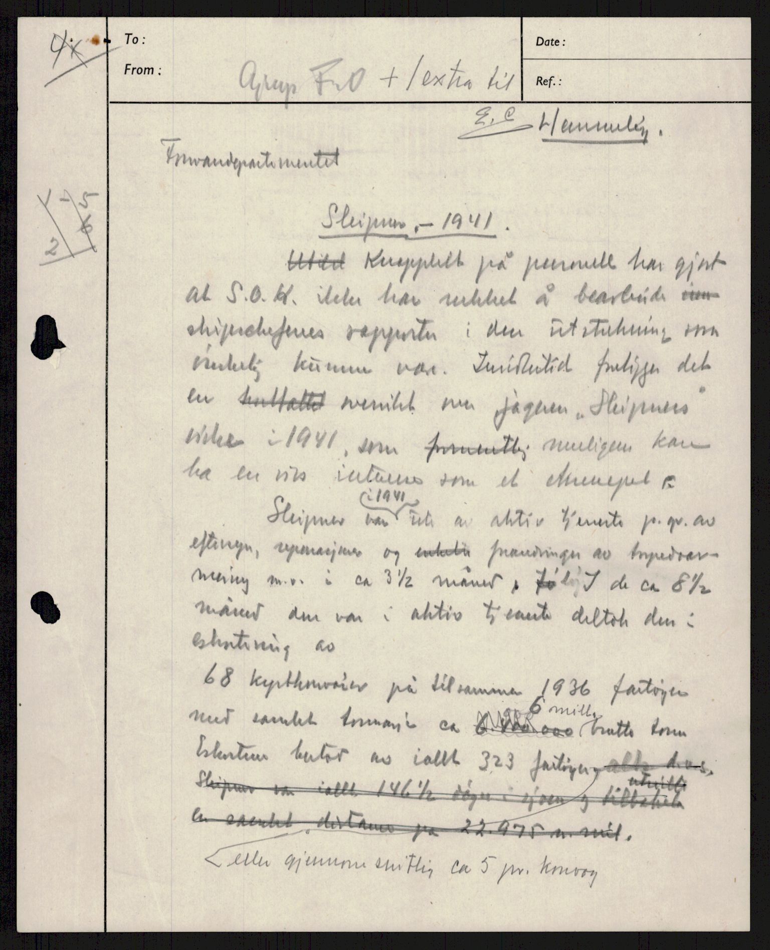 Forsvaret, Sjøforsvarets overkommando, AV/RA-RAFA-2035/D/Dc/L0193: --, 1940-1951, s. 767