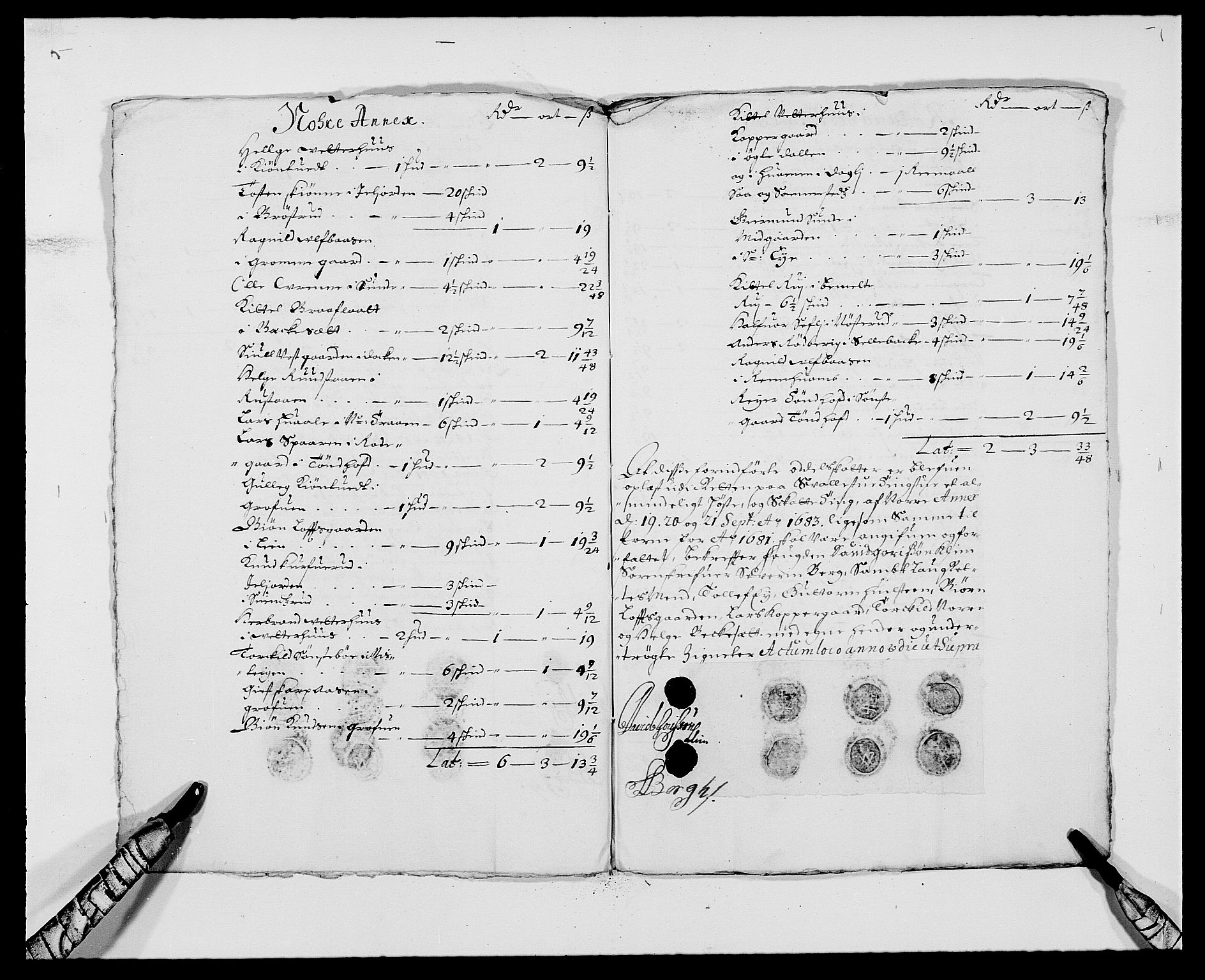 Rentekammeret inntil 1814, Reviderte regnskaper, Fogderegnskap, AV/RA-EA-4092/R24/L1569: Fogderegnskap Numedal og Sandsvær, 1679-1686, s. 343