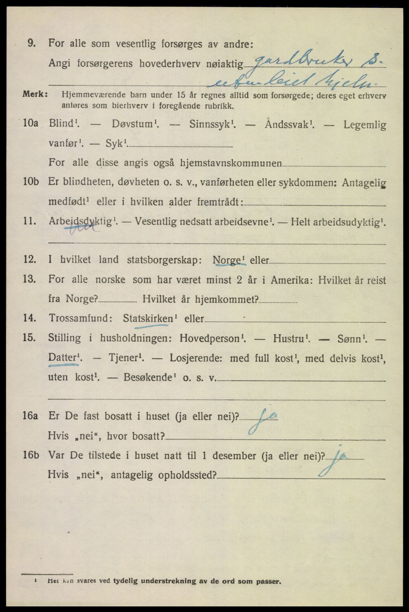 SAK, Folketelling 1920 for 1035 Eiken herred, 1920, s. 758