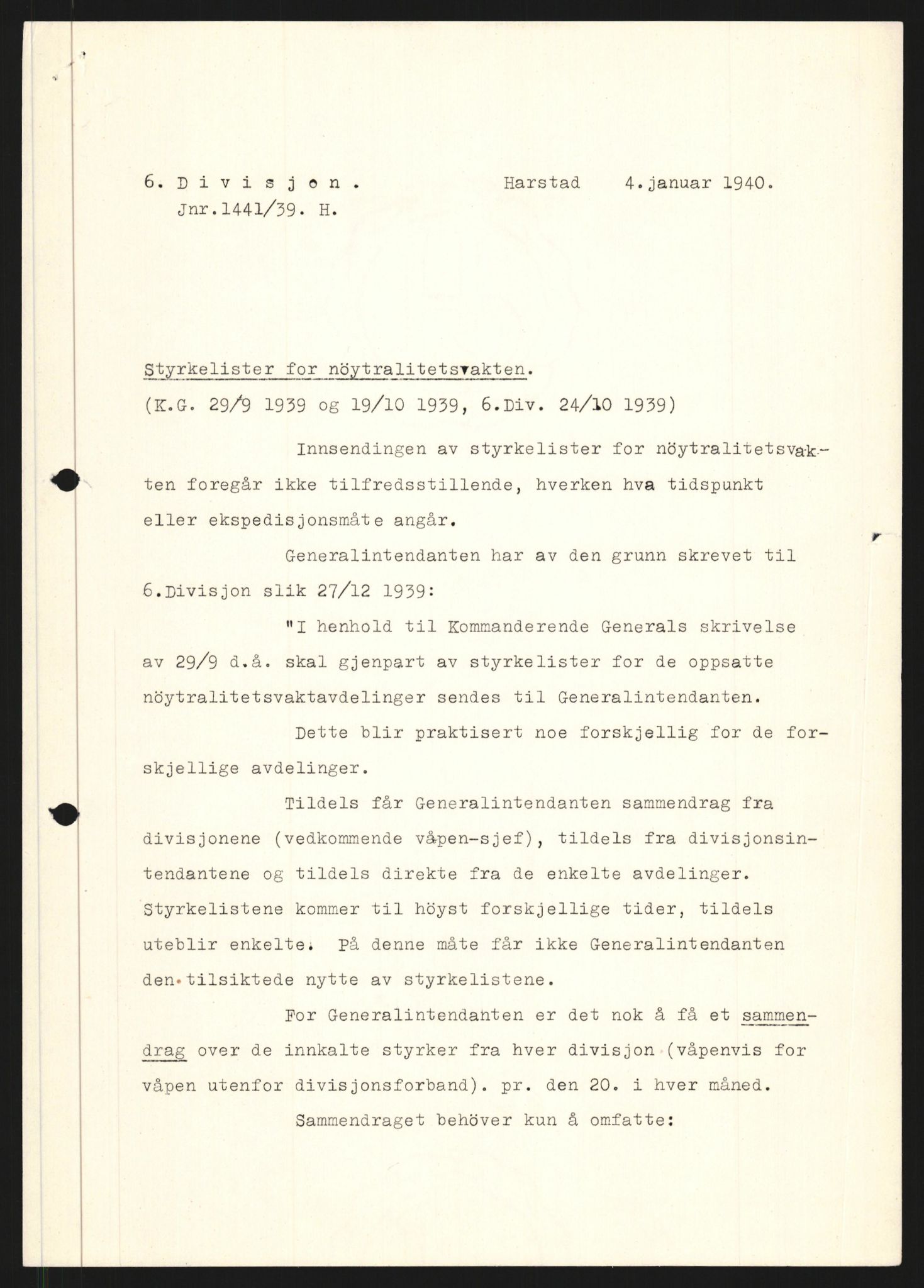 Forsvaret, Forsvarets krigshistoriske avdeling, AV/RA-RAFA-2017/Y/Yb/L0131: II-C-11-600  -  6. Divisjon / 6. Distriktskommando, 1936-1970, s. 759