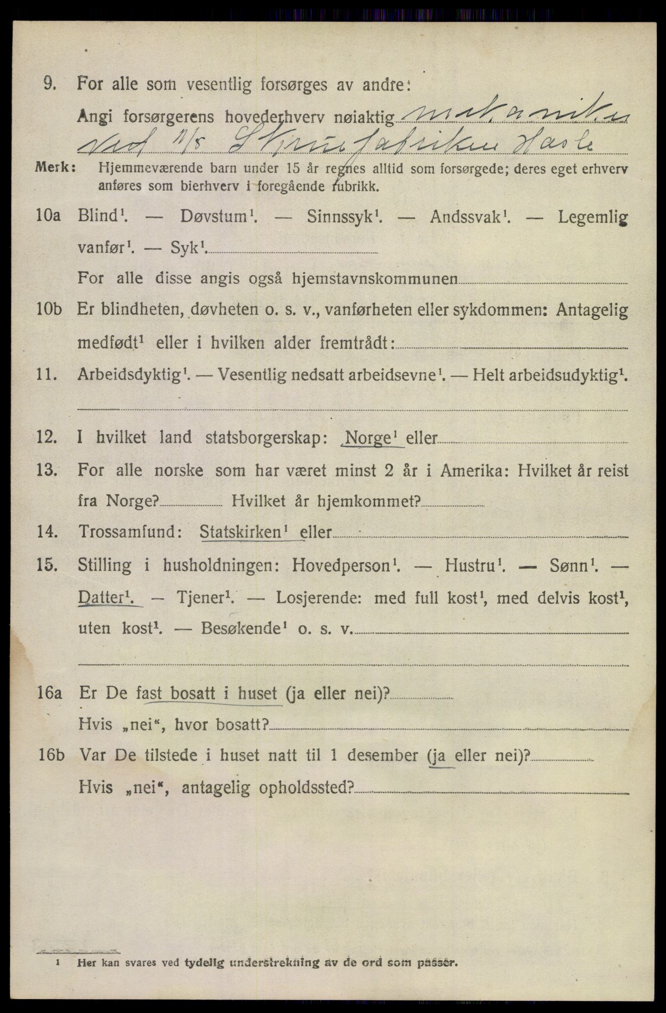 SAKO, Folketelling 1920 for 0724 Sandeherred herred, 1920, s. 20163