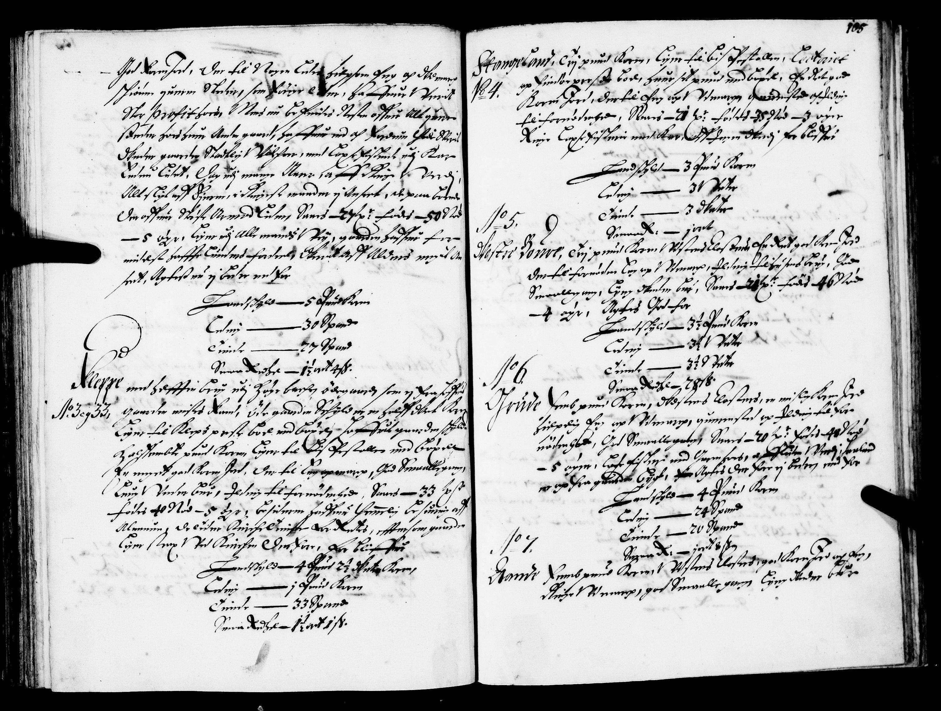 Rentekammeret inntil 1814, Realistisk ordnet avdeling, AV/RA-EA-4070/N/Nb/Nba/L0032: Jæren og Dalane fogderi, 1668, s. 104b-105a