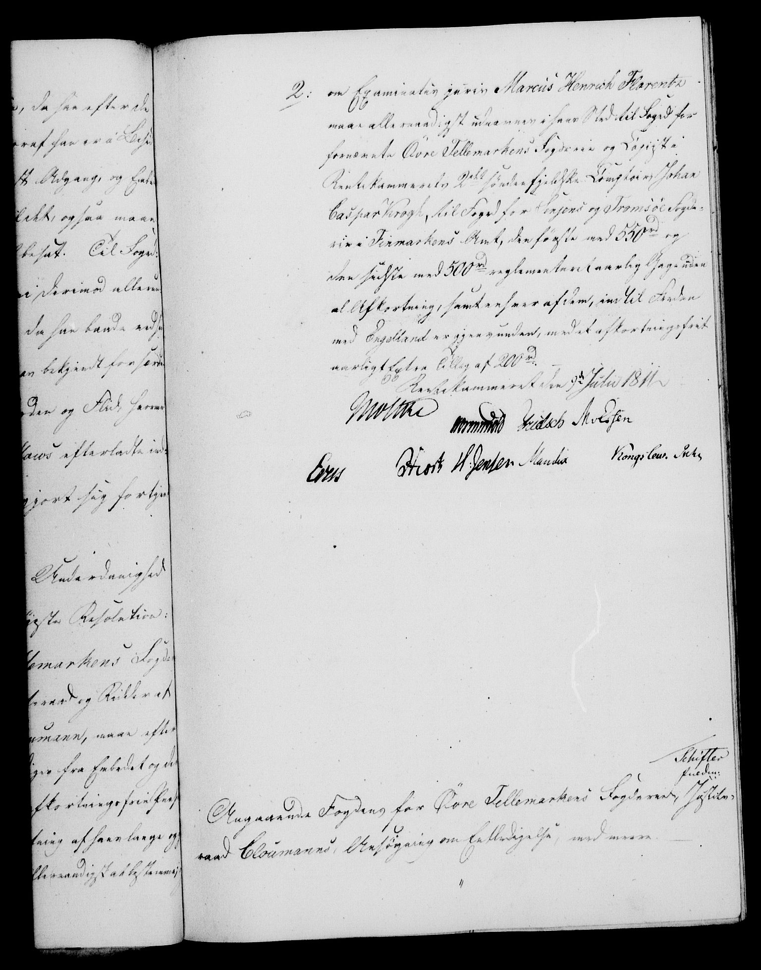 Rentekammeret, Kammerkanselliet, RA/EA-3111/G/Gf/Gfa/L0093: Norsk relasjons- og resolusjonsprotokoll (merket RK 52.93), 1811, s. 387
