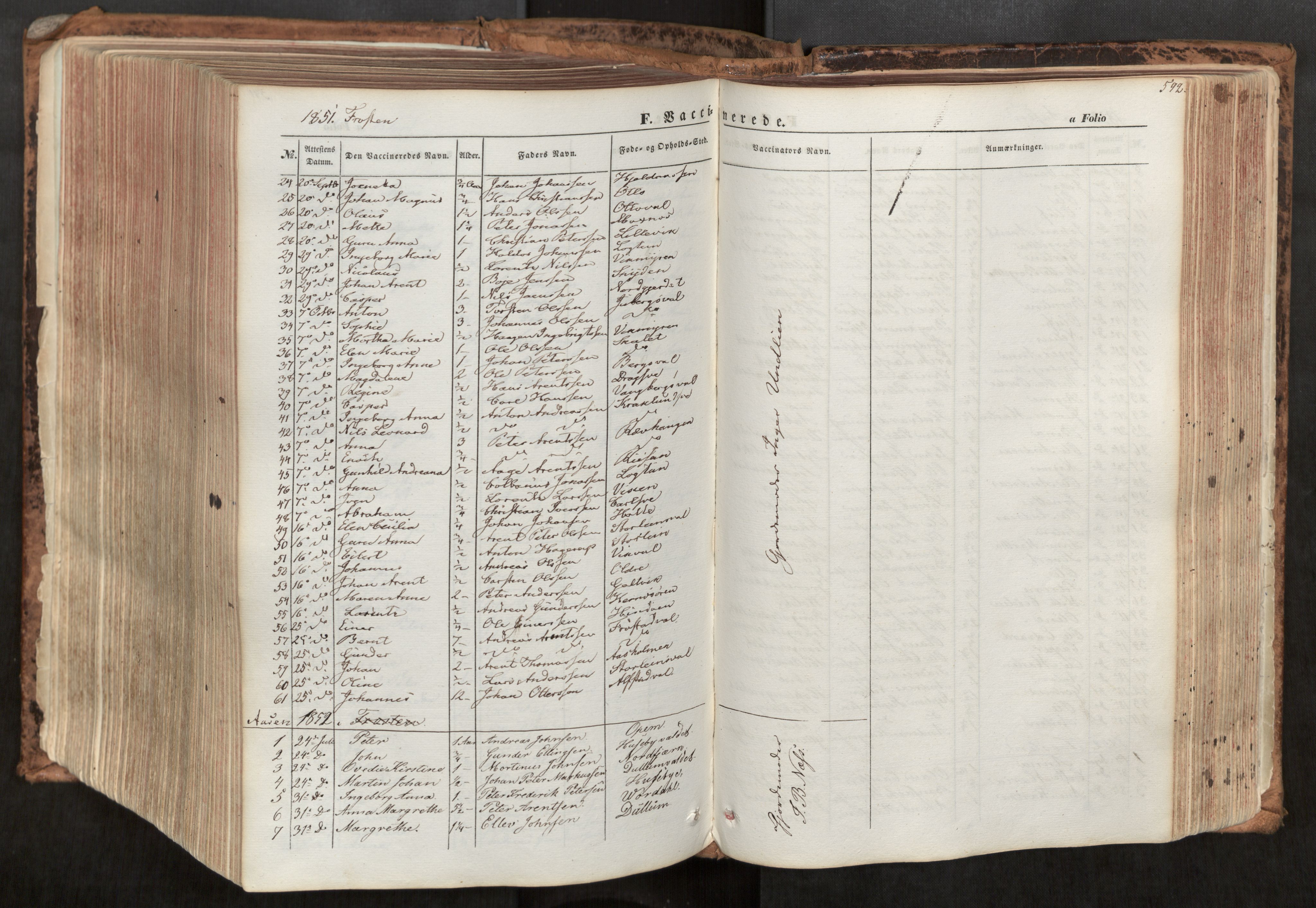 Ministerialprotokoller, klokkerbøker og fødselsregistre - Nord-Trøndelag, AV/SAT-A-1458/713/L0116: Ministerialbok nr. 713A07, 1850-1877, s. 592