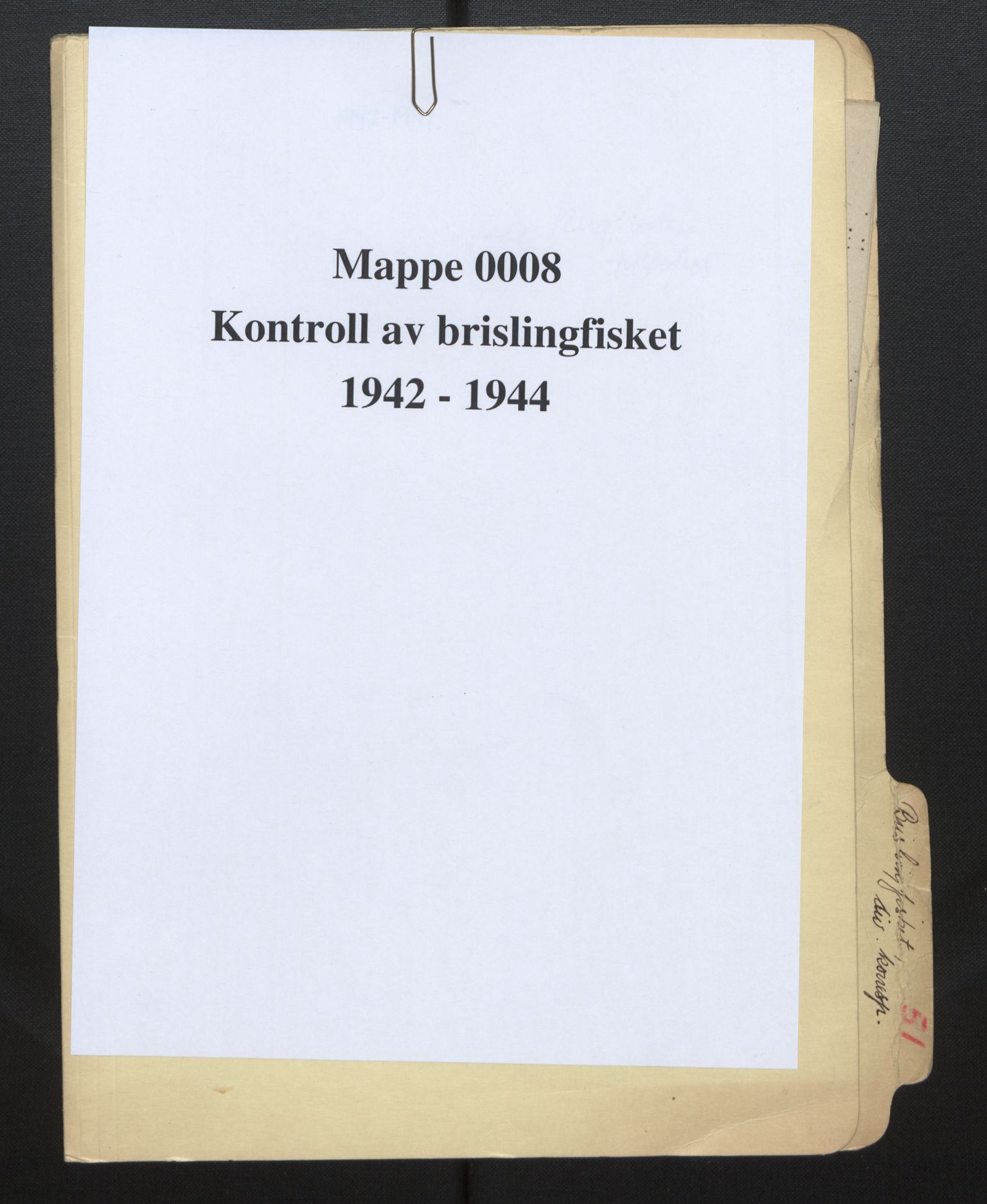 Fiskeridirektoratet - 1 Adm. ledelse - 13B Kontoret for fiskerilovgivning, oppsyn og undervisning, SAB/A-2004/H/L0003: Fiskerioppsyn, 1922-1955, s. 453