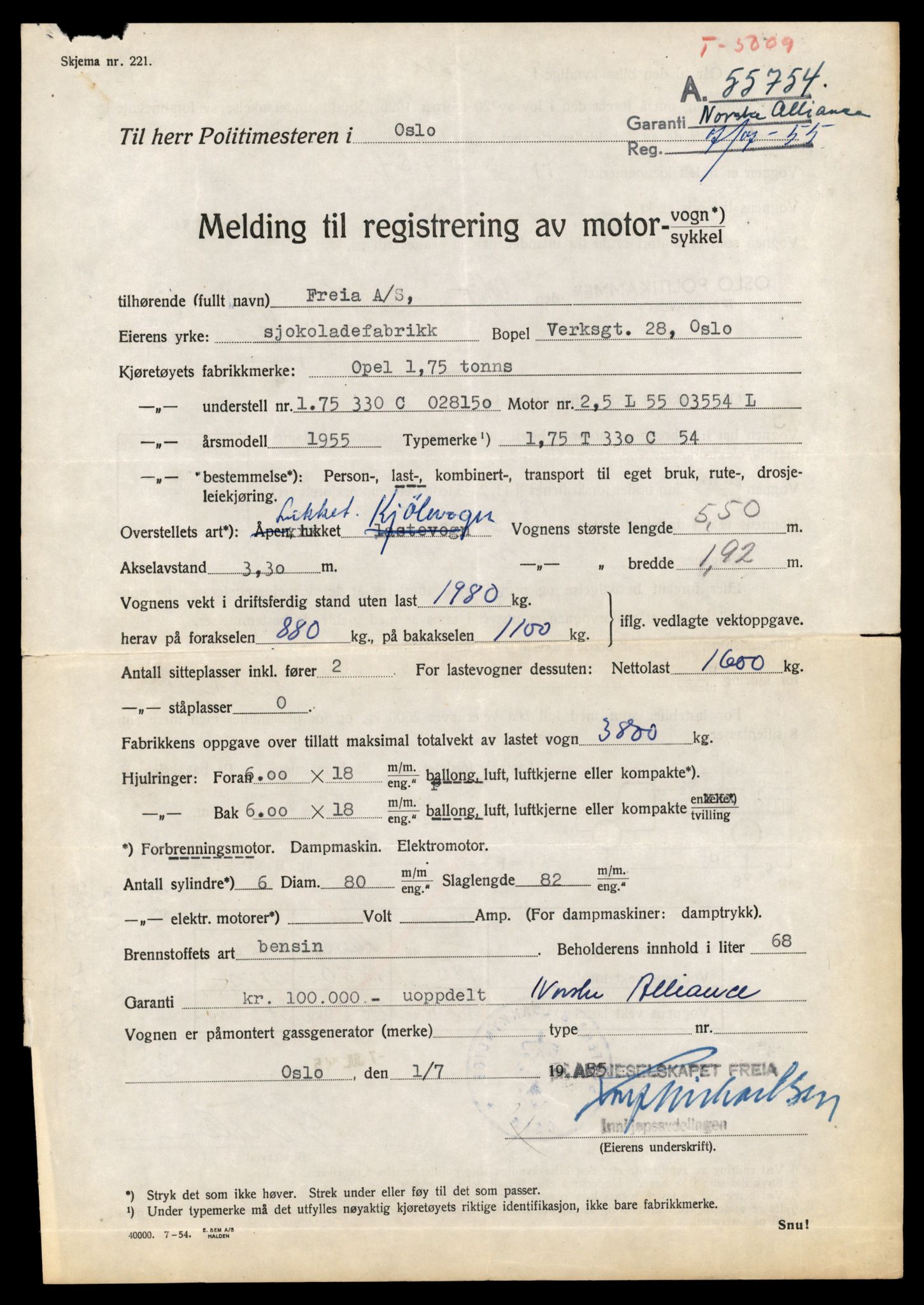 Møre og Romsdal vegkontor - Ålesund trafikkstasjon, AV/SAT-A-4099/F/Fe/L0035: Registreringskort for kjøretøy T 12653 - T 12829, 1927-1998, s. 2862