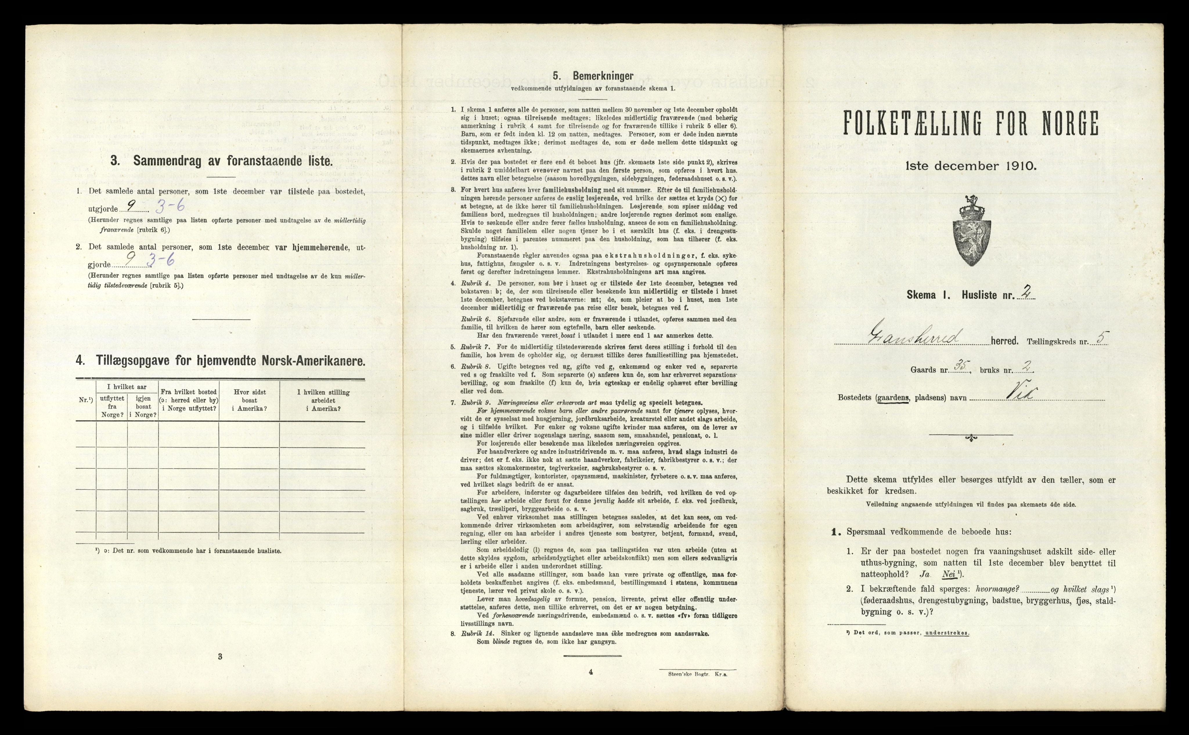 RA, Folketelling 1910 for 0824 Gransherad herred, 1910, s. 360