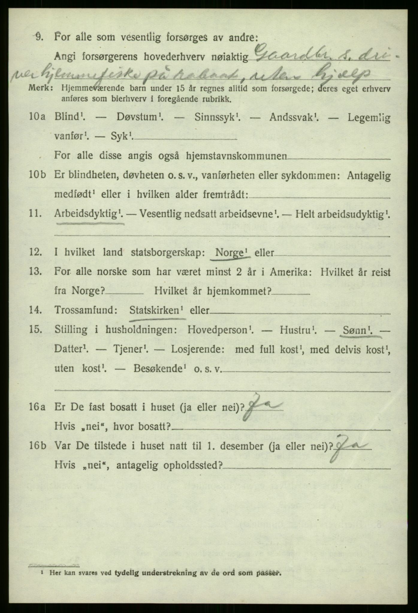 SAB, Folketelling 1920 for 1441 Selje herred, 1920, s. 4052