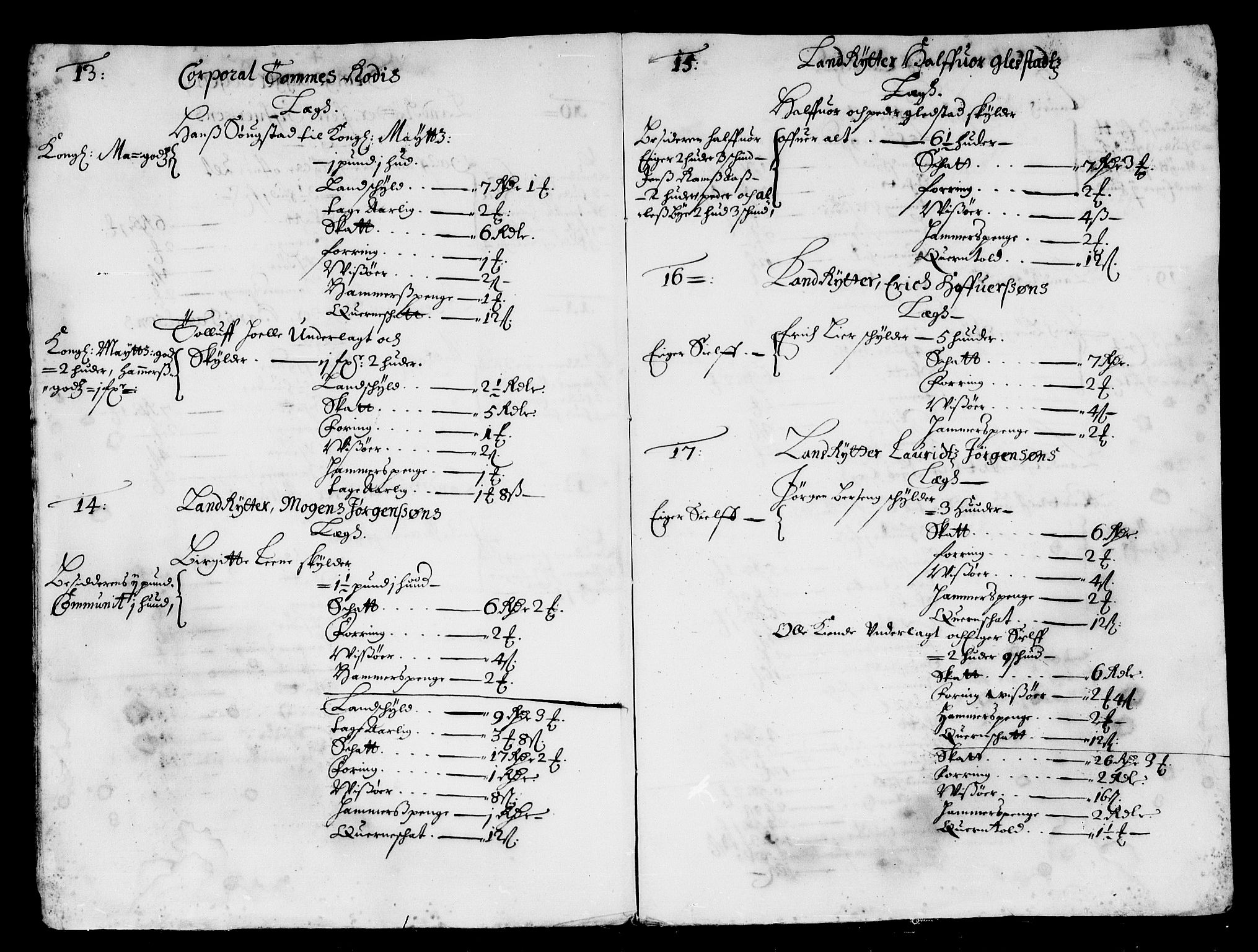 Rentekammeret inntil 1814, Reviderte regnskaper, Stiftamtstueregnskaper, Landkommissariatet på Akershus og Akershus stiftamt, AV/RA-EA-5869/R/Rb/L0105: Akershus stiftamt, 1675