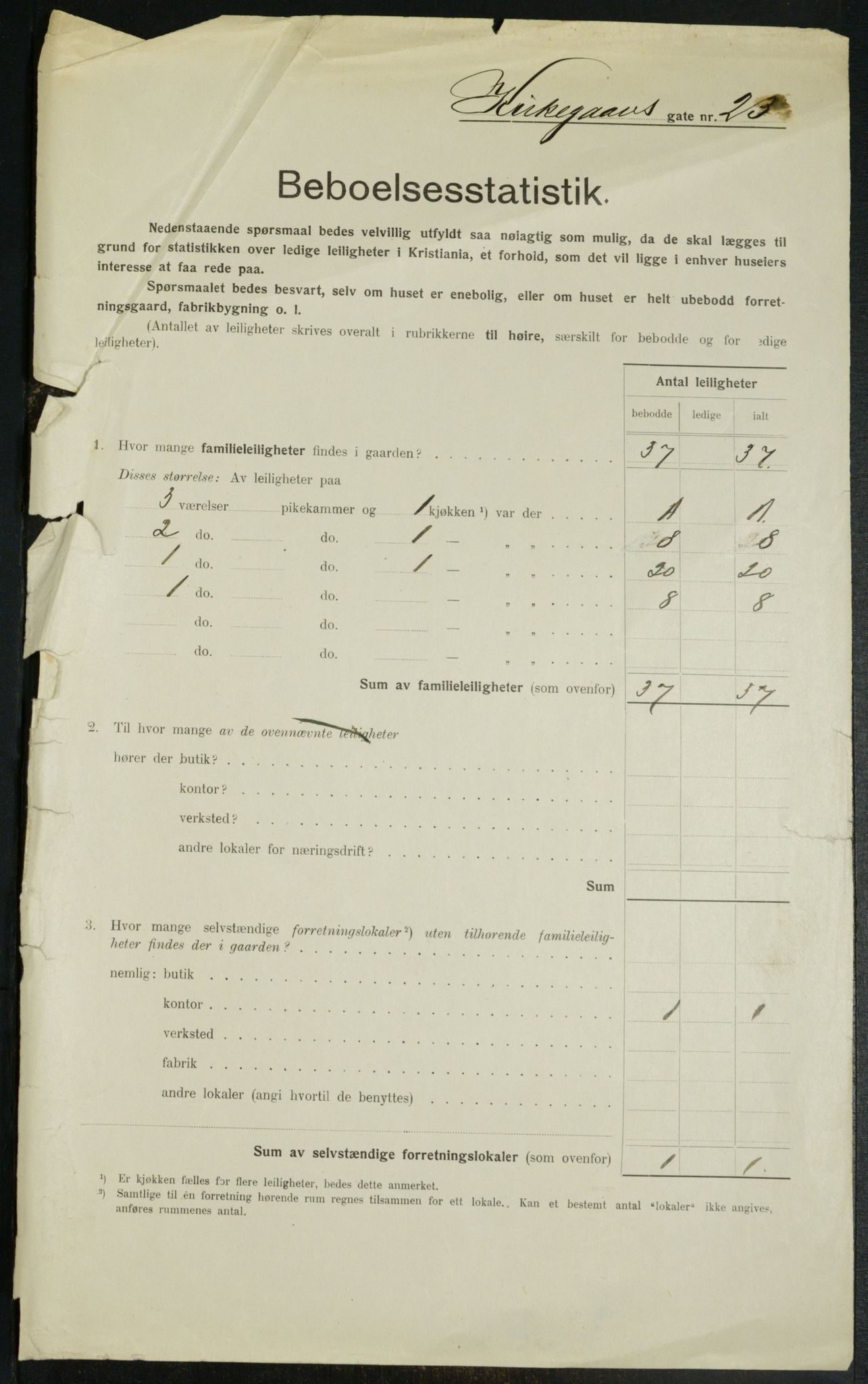 OBA, Kommunal folketelling 1.2.1914 for Kristiania, 1914, s. 50839