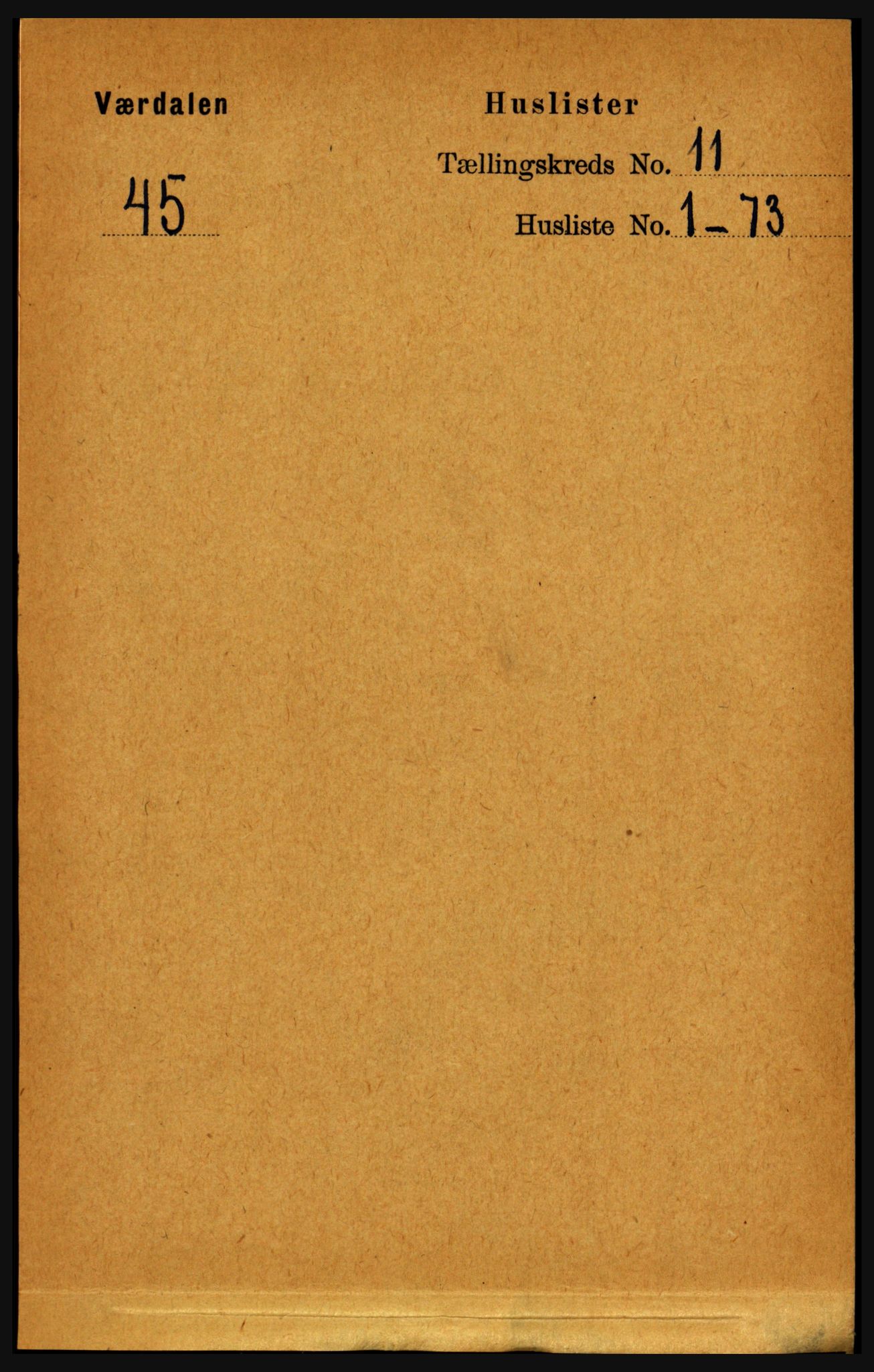 RA, Folketelling 1891 for 1721 Verdal herred, 1891, s. 5869