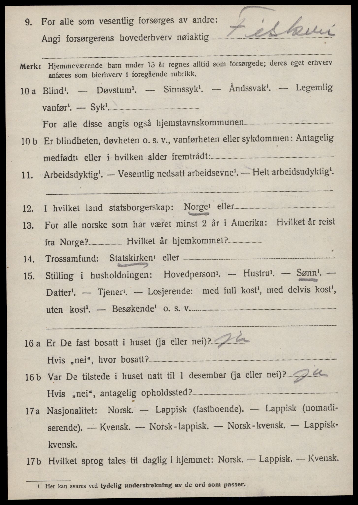 SAT, Folketelling 1920 for 1619 Sør-Frøya herred, 1920, s. 4044