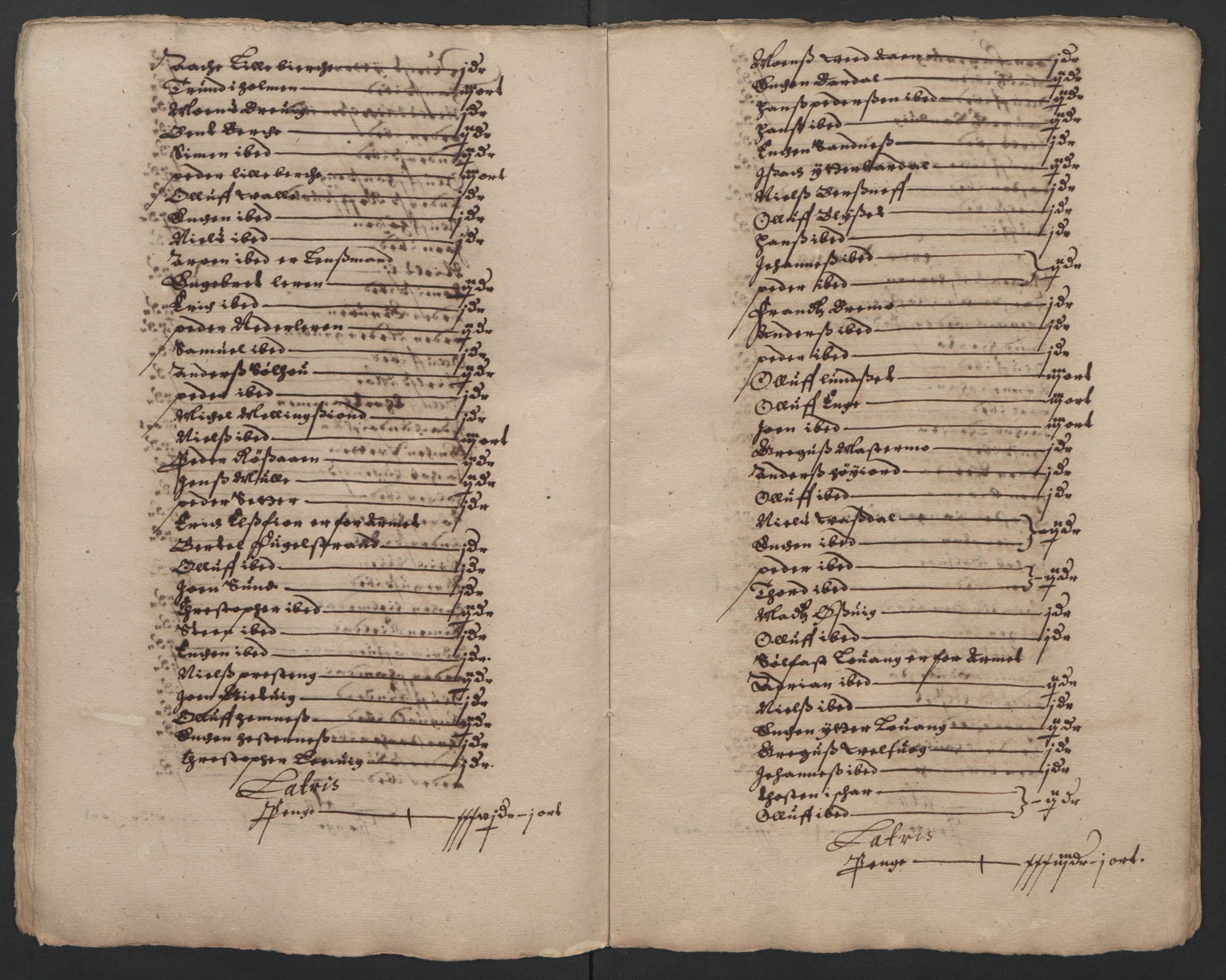 Rentekammeret inntil 1814, Reviderte regnskaper, Lensregnskaper, AV/RA-EA-5023/R/Rb/Rbz/L0032: Nordlandenes len, 1640-1644