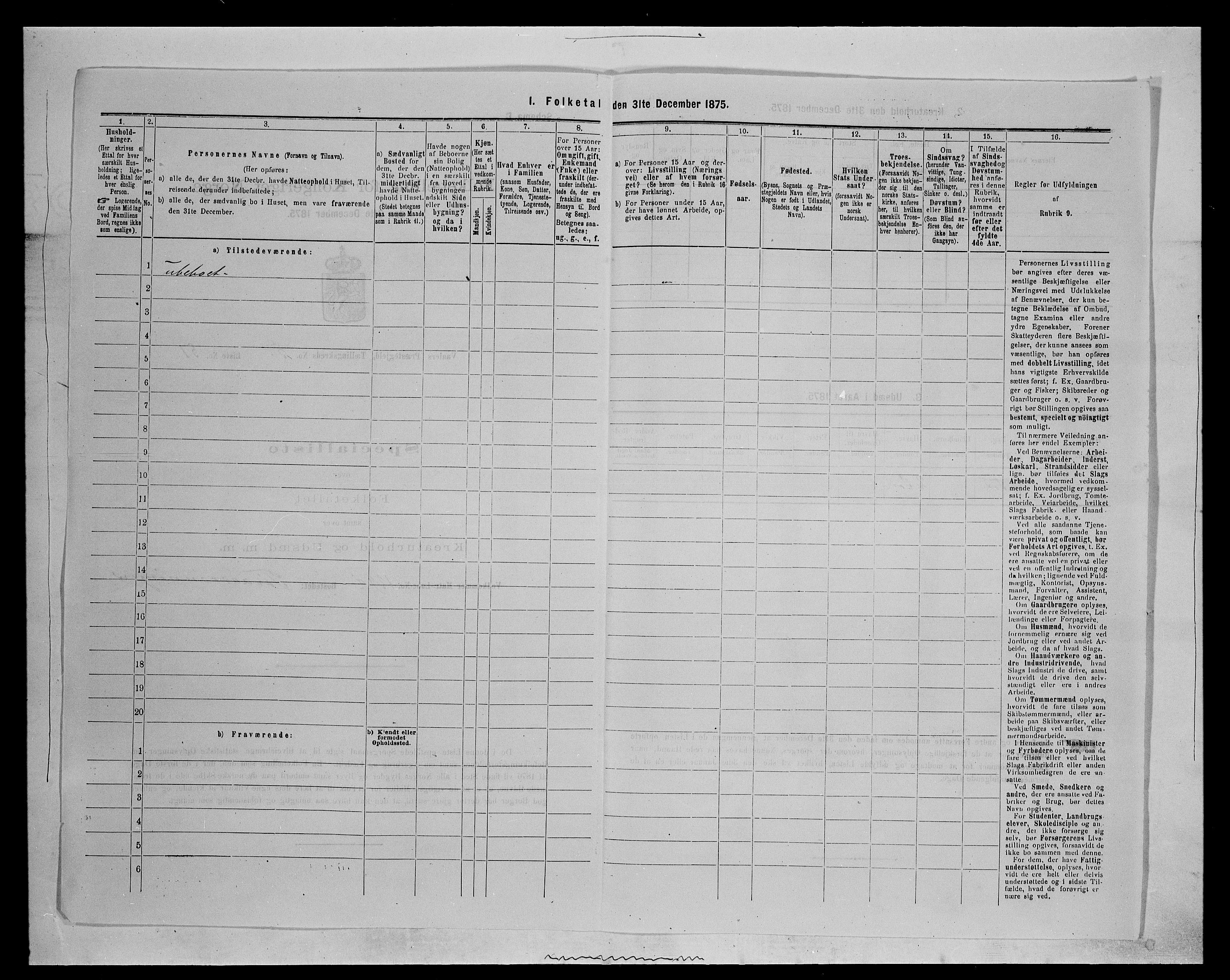 SAH, Folketelling 1875 for 0426P Våler prestegjeld (Hedmark), 1875, s. 701