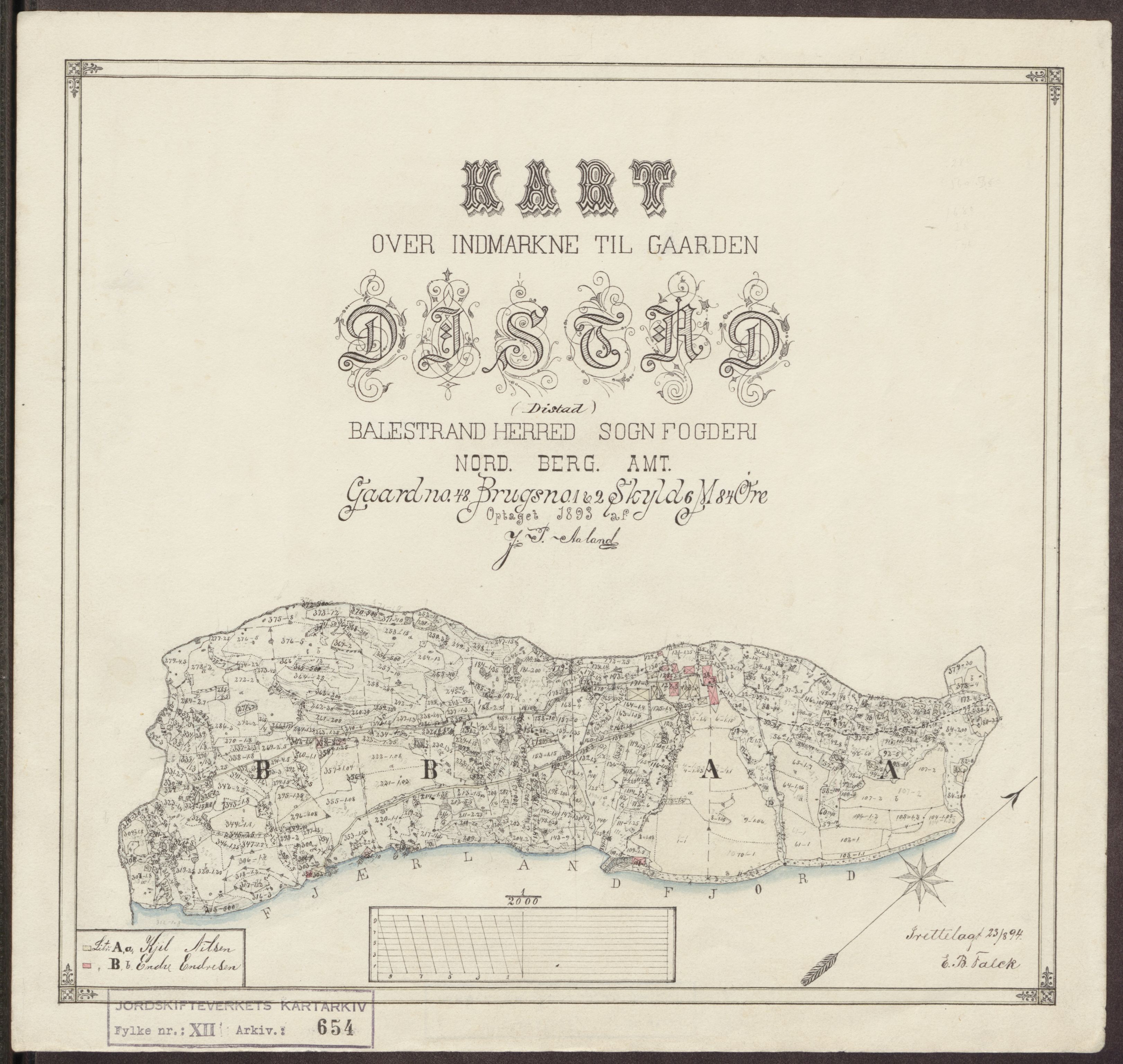 Jordskifteverkets kartarkiv, RA/S-3929/T, 1859-1988, s. 775